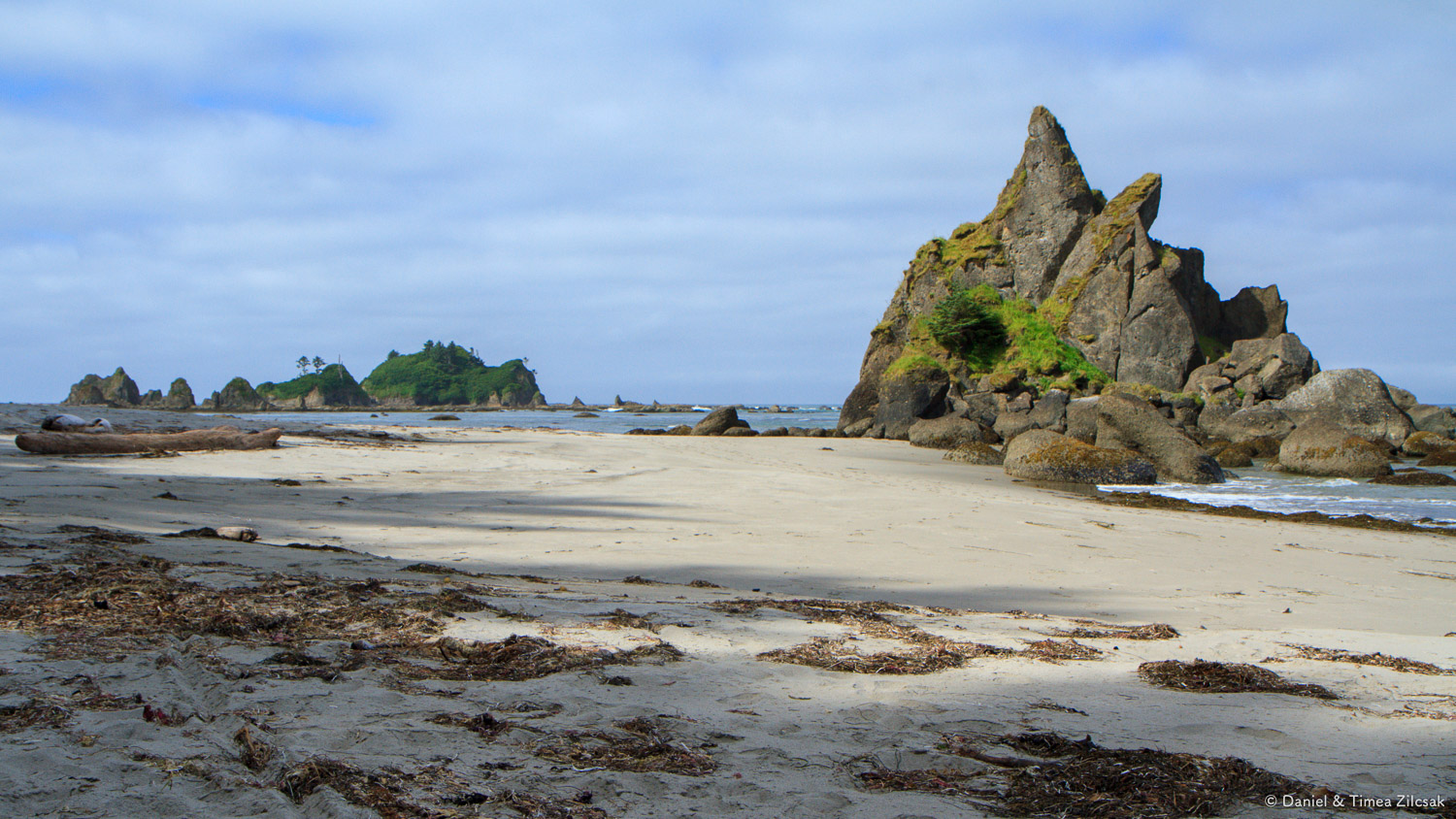 View from camp at Toleak Point, South Coast Wilderness Trail, Ol