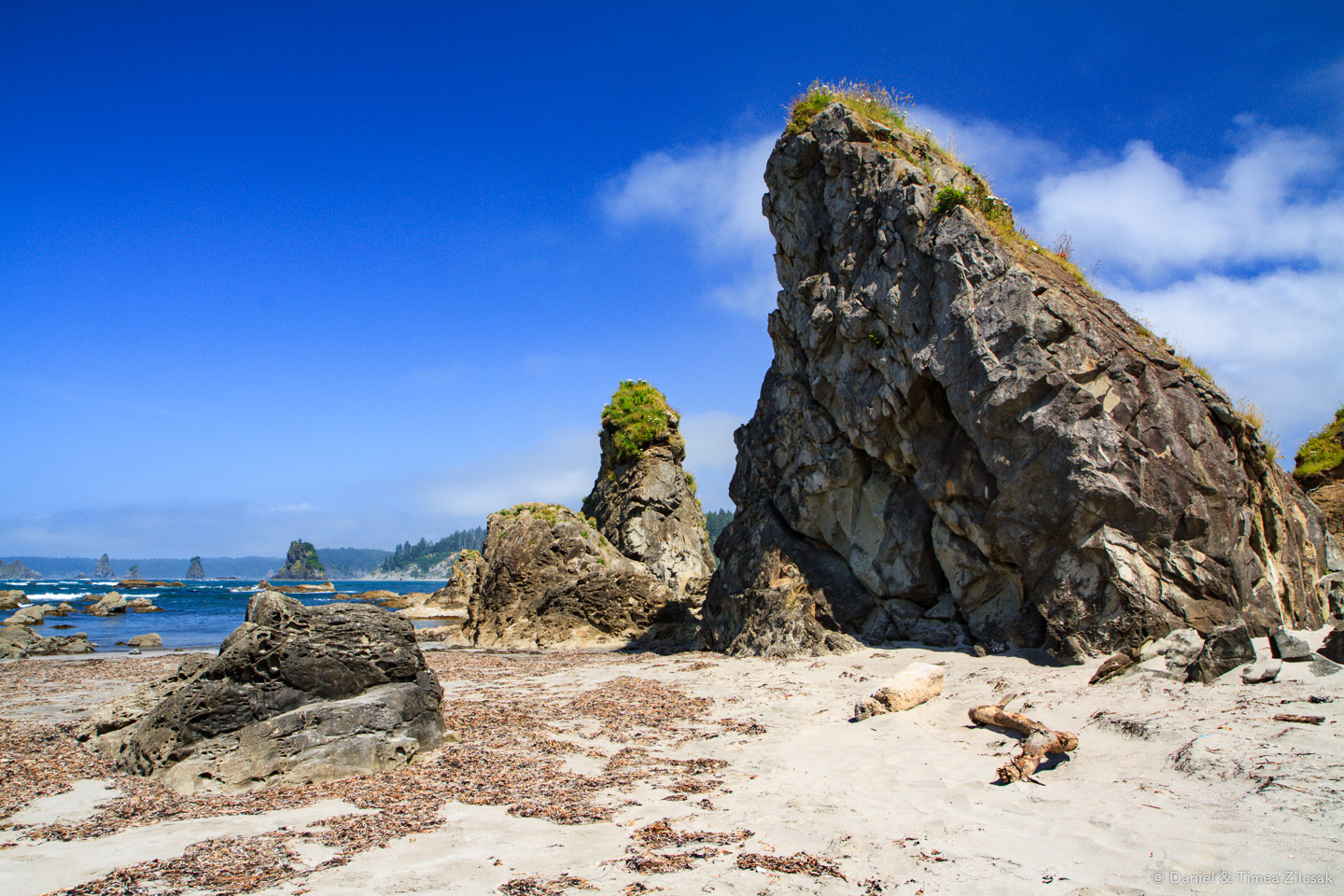 At the very tip of Toleak Point, South Coast Wilderness Trail, O