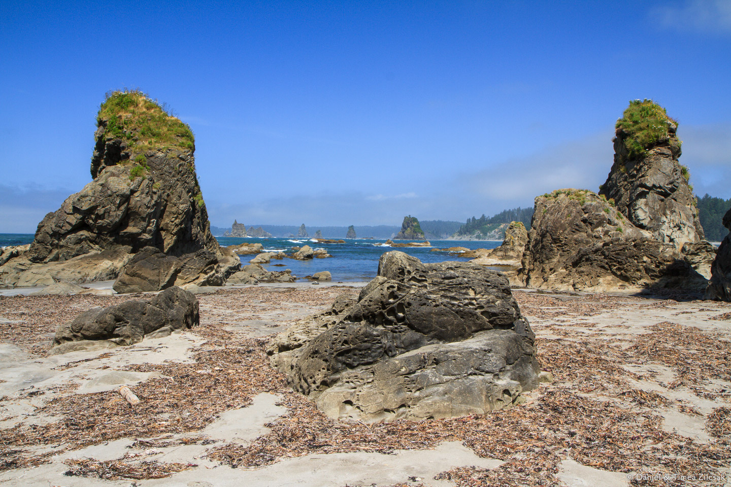 At the very tip of Toleak Point, South Coast Wilderness Trail, O