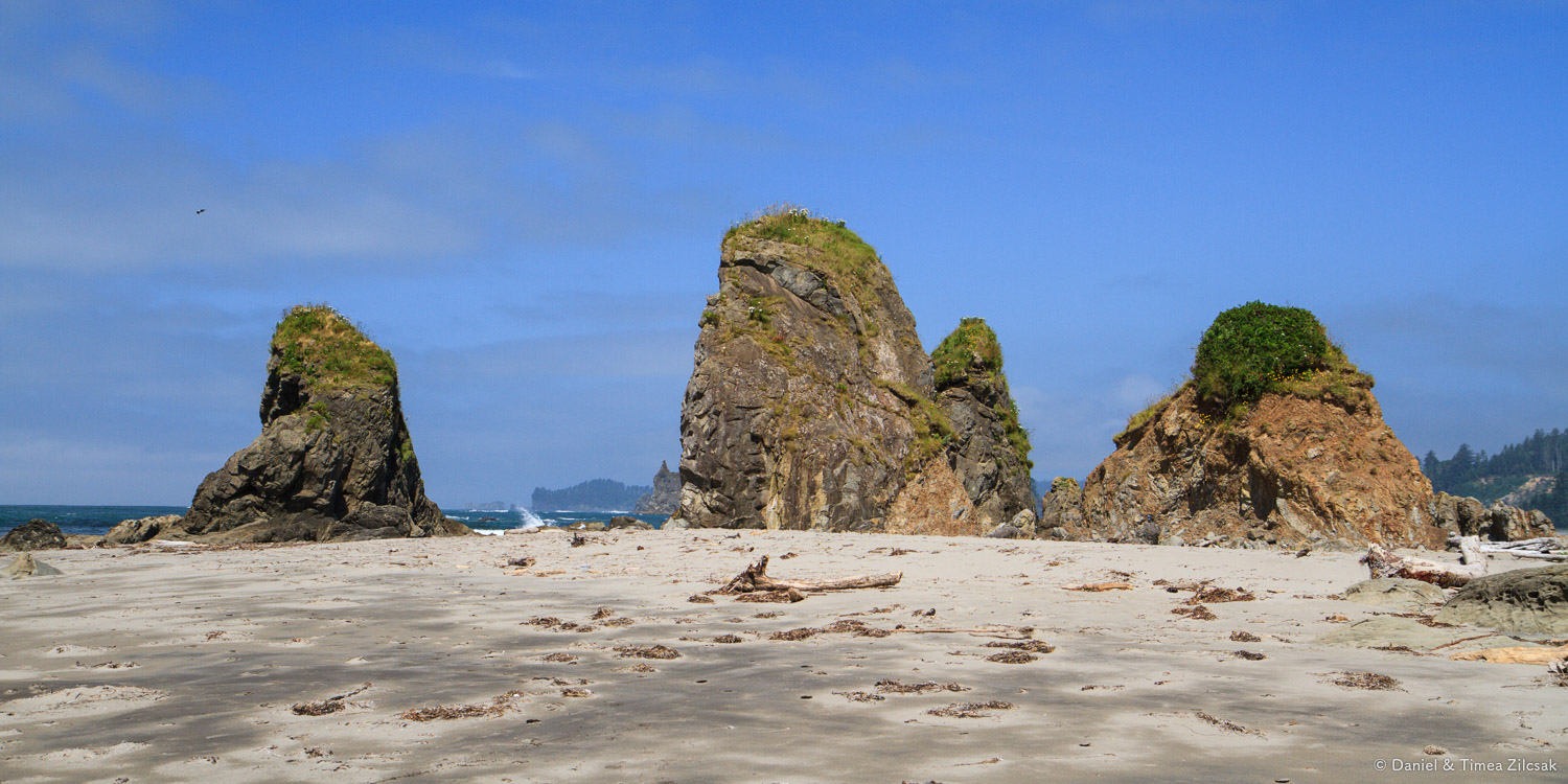 At the very tip of Toleak Point, South Coast Wilderness Trail, O