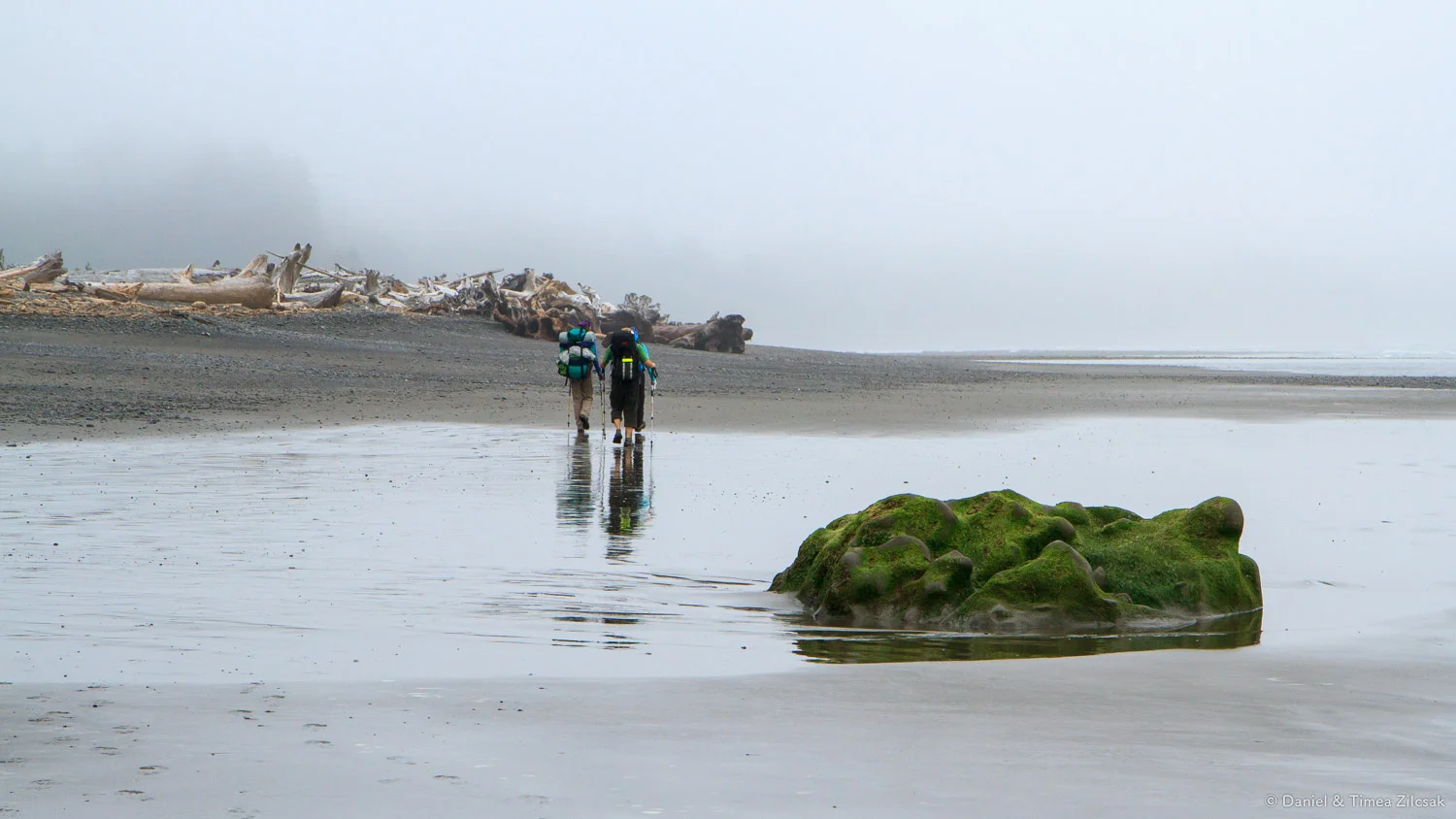 We're almost at the Oil City trailhead, South Coast Wilderness Trail