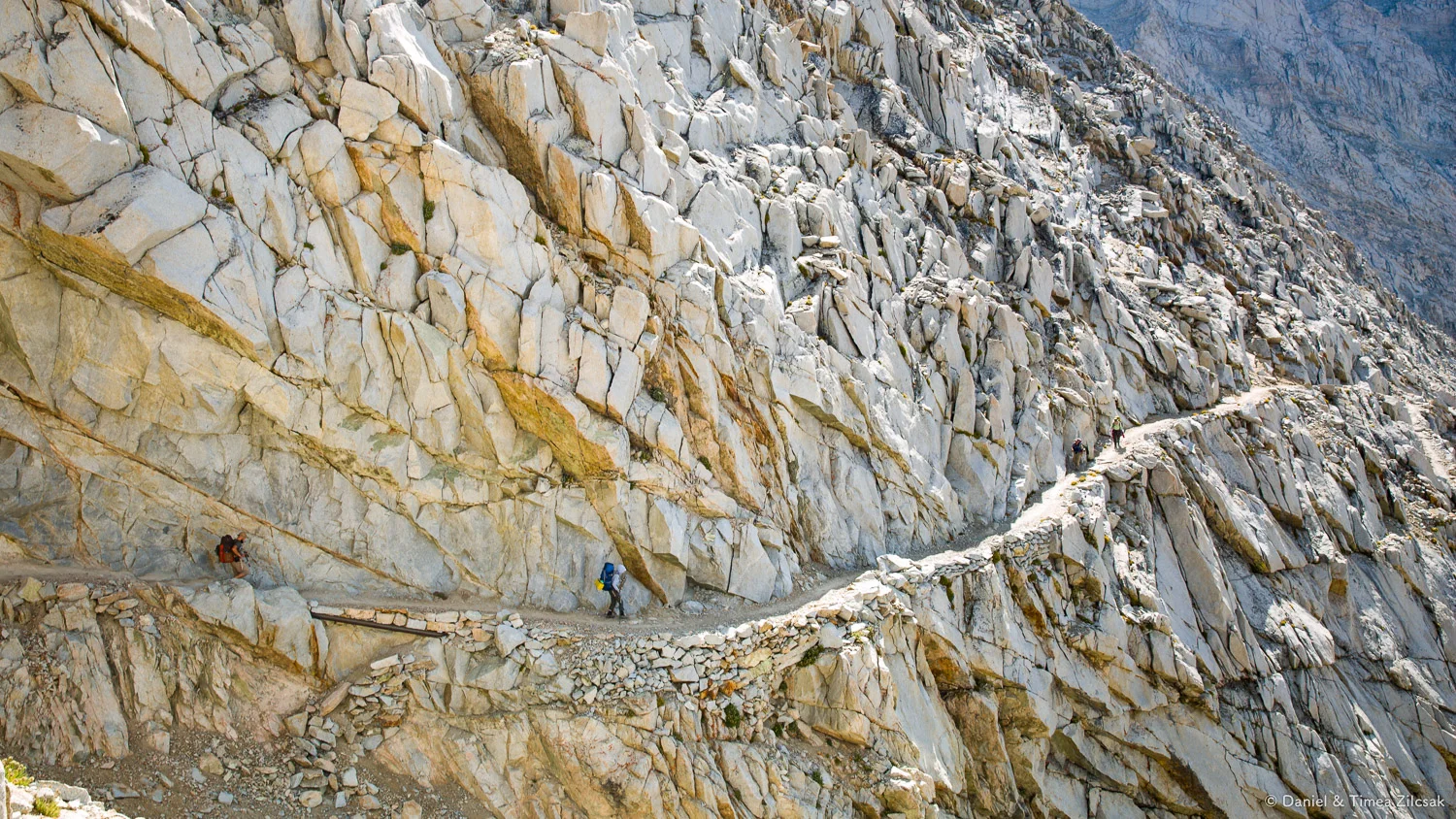 Descending Forester Pass, John Muir Trail