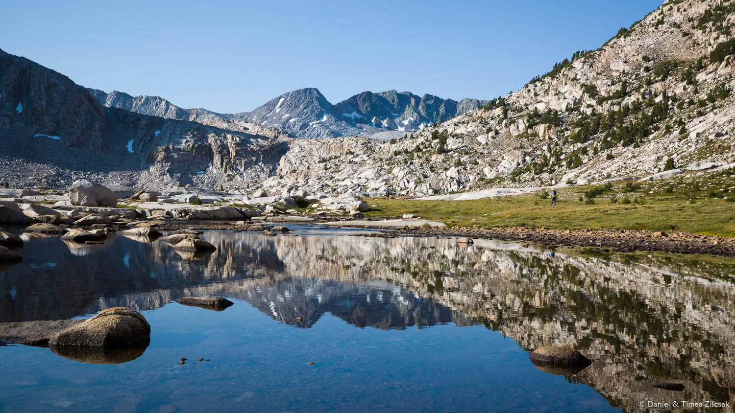 Saphire Lake on our way to Muir Pass, John Muir Trail