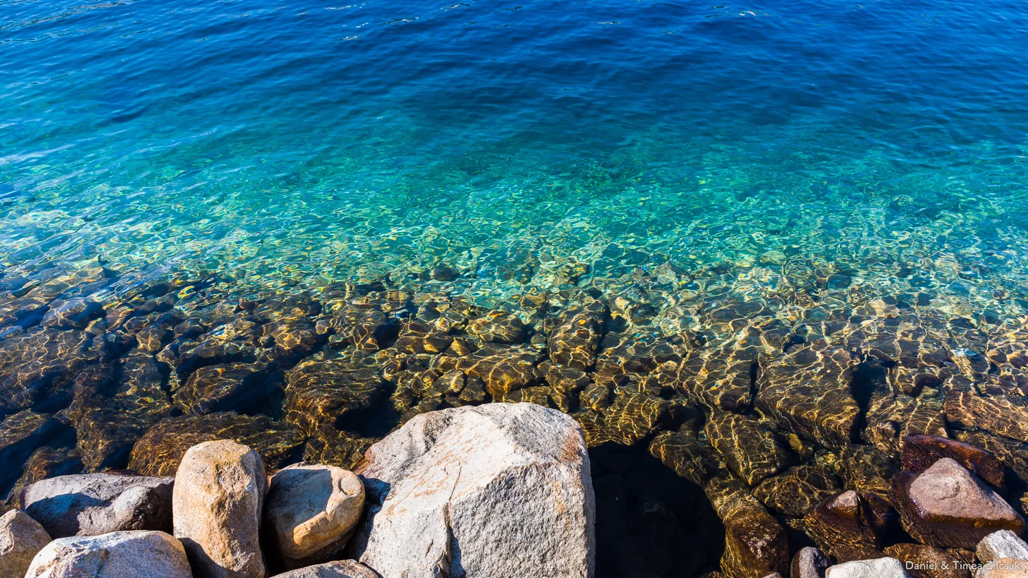 Surreal colors of Wanda Lake, John Muir Trail