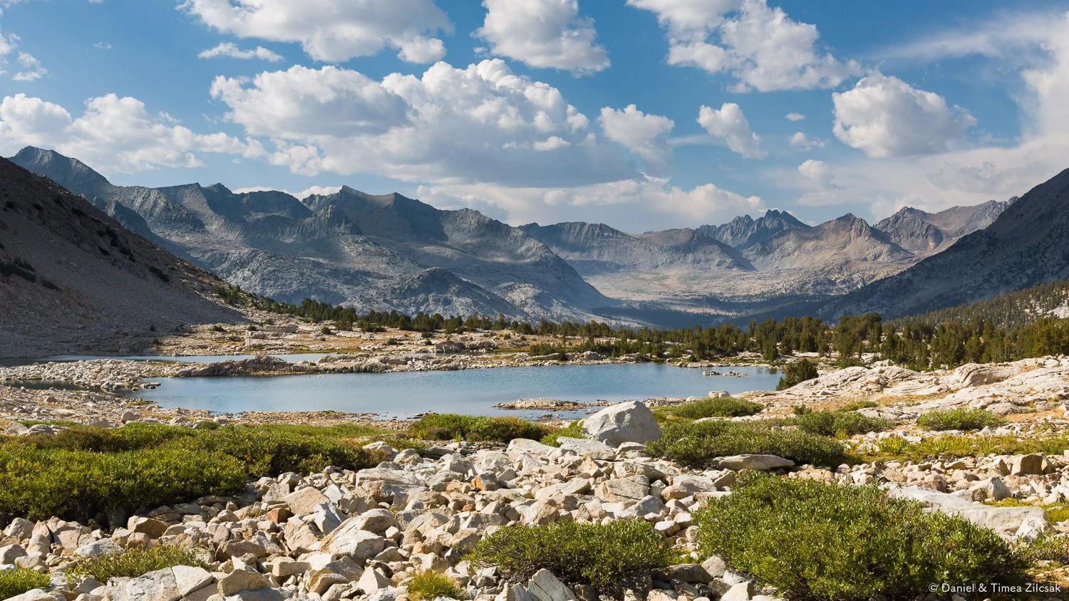 The storm is brewing, John Muir Trail