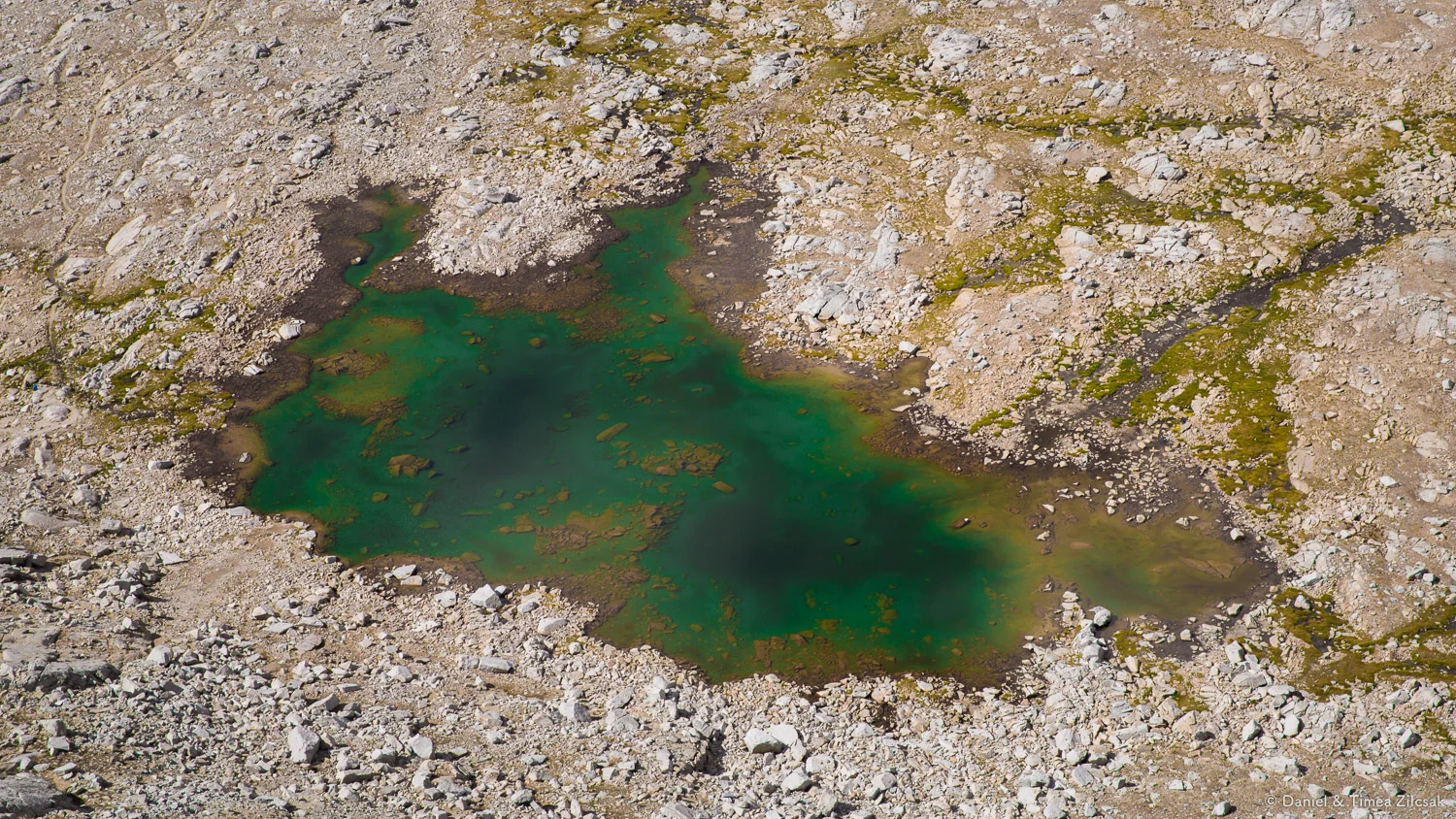 View from above, John Muir Trail