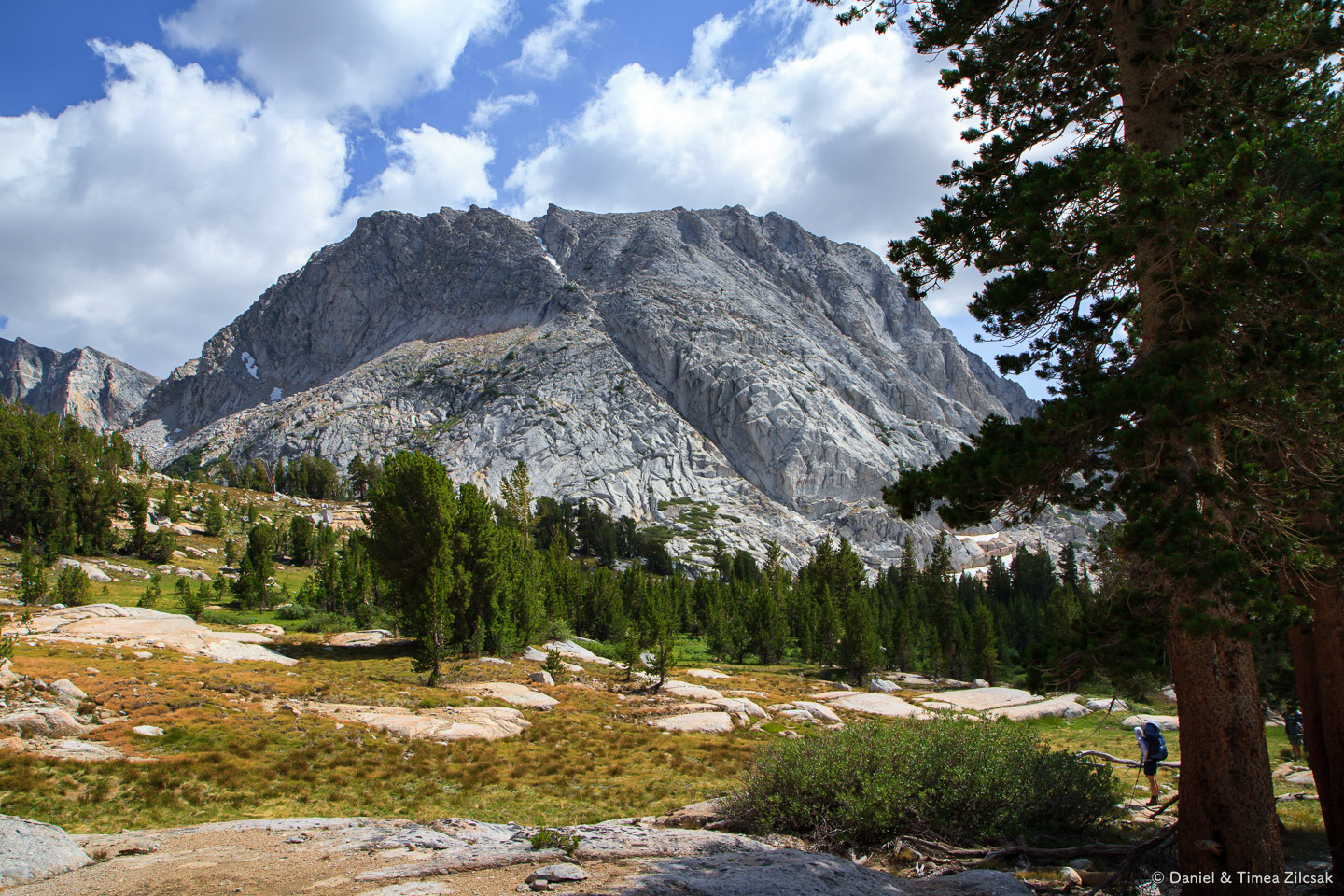 Fletcher Peak, about 11400 ft high - Backpacking Yosemite