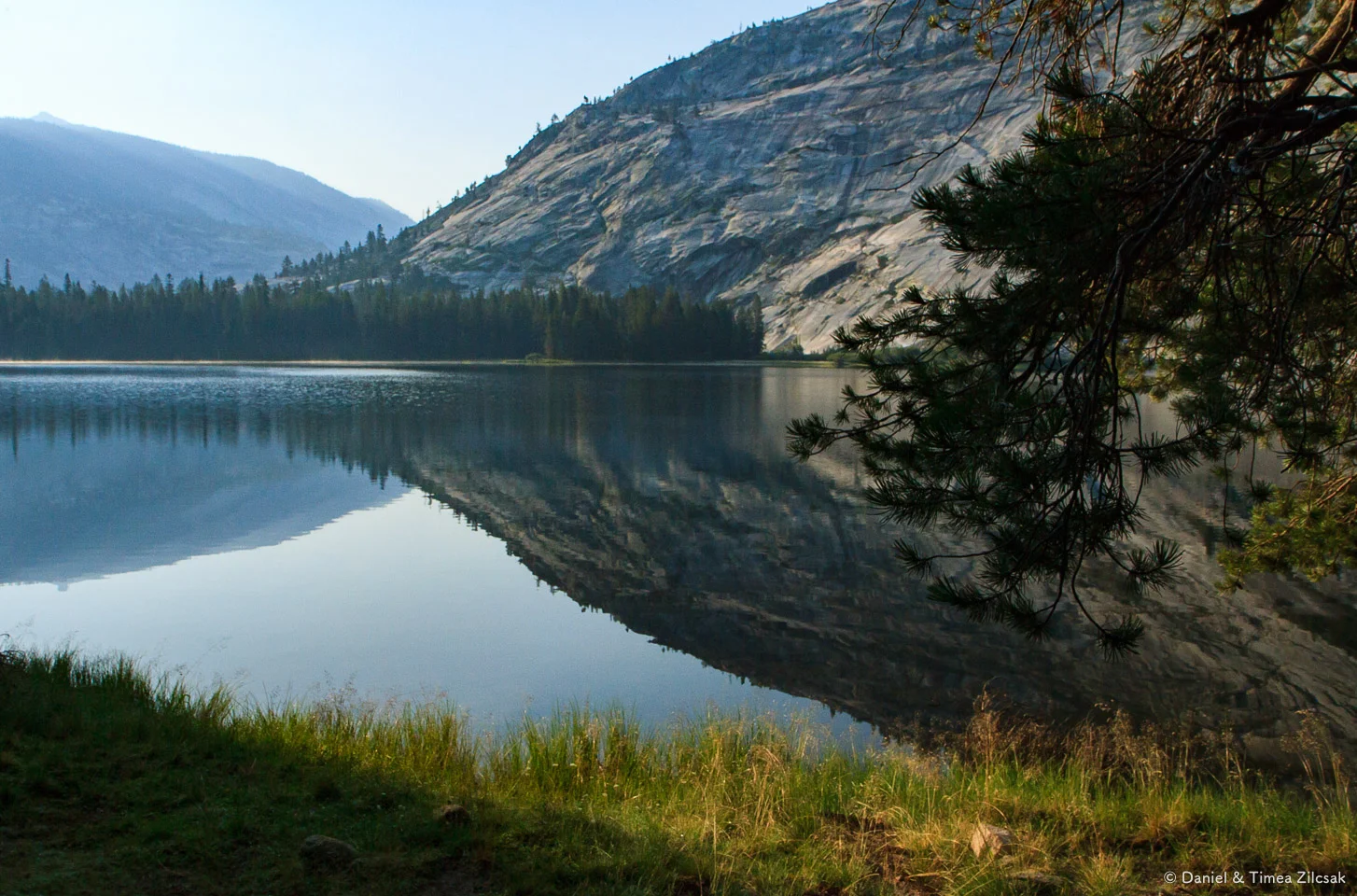 Merced Lake after sunrise, Yosemite National Park