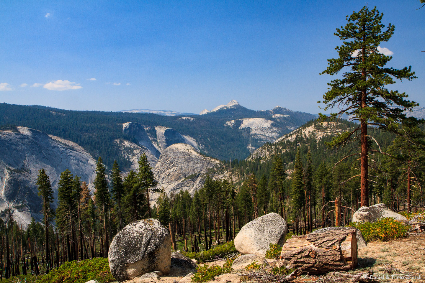 Backpacking through Yosemite National Park