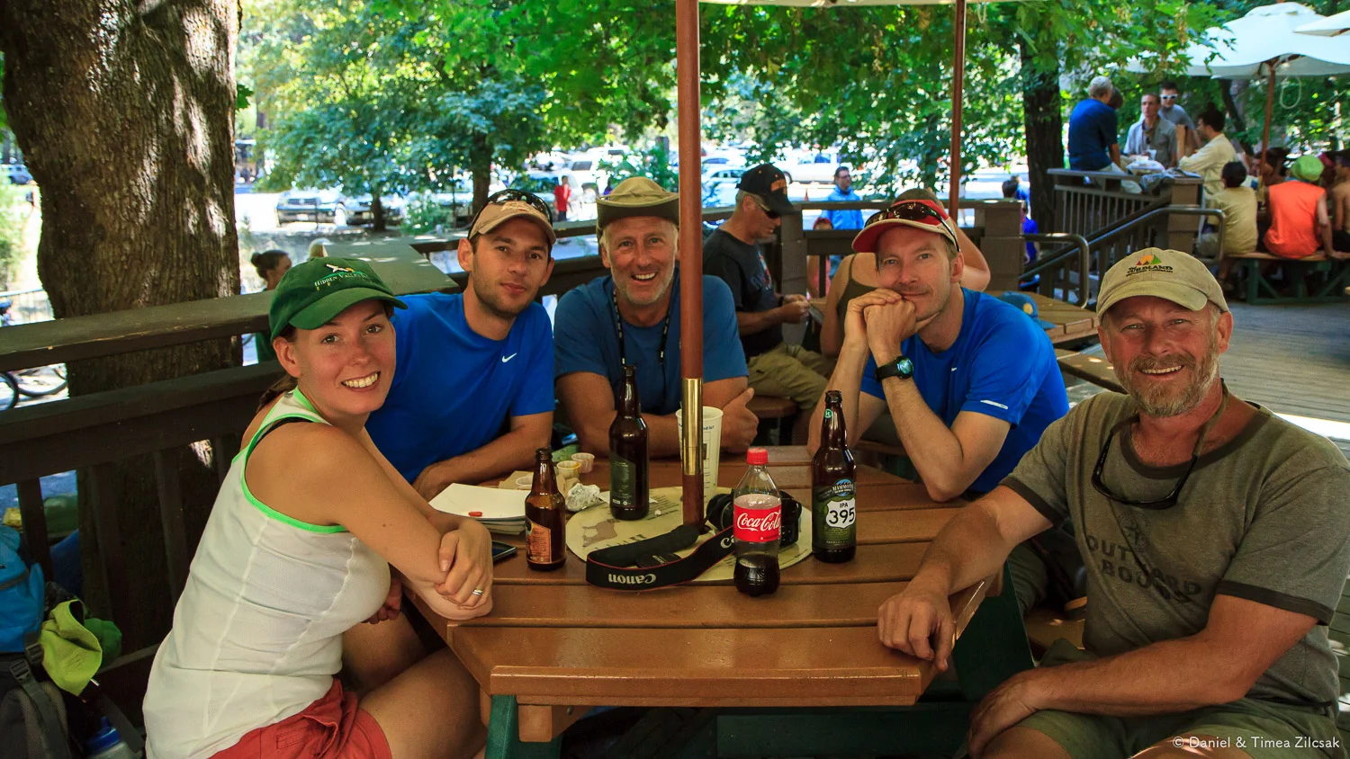 An after lunch group shot