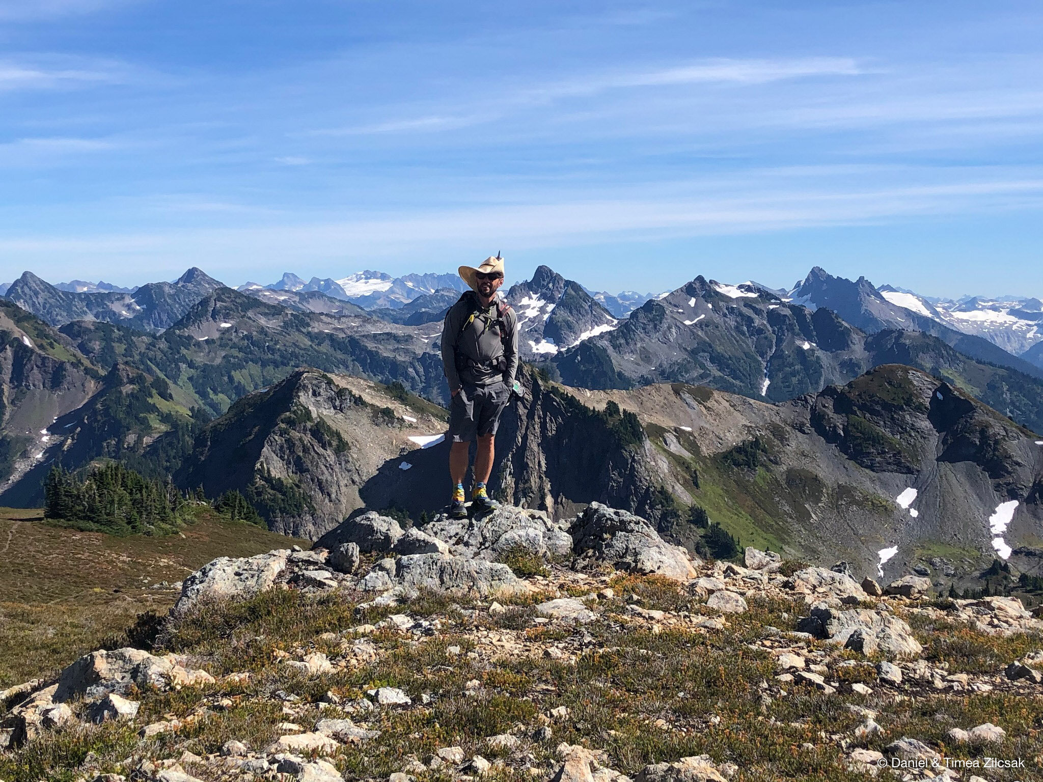Views while backpacking the North Cascades
