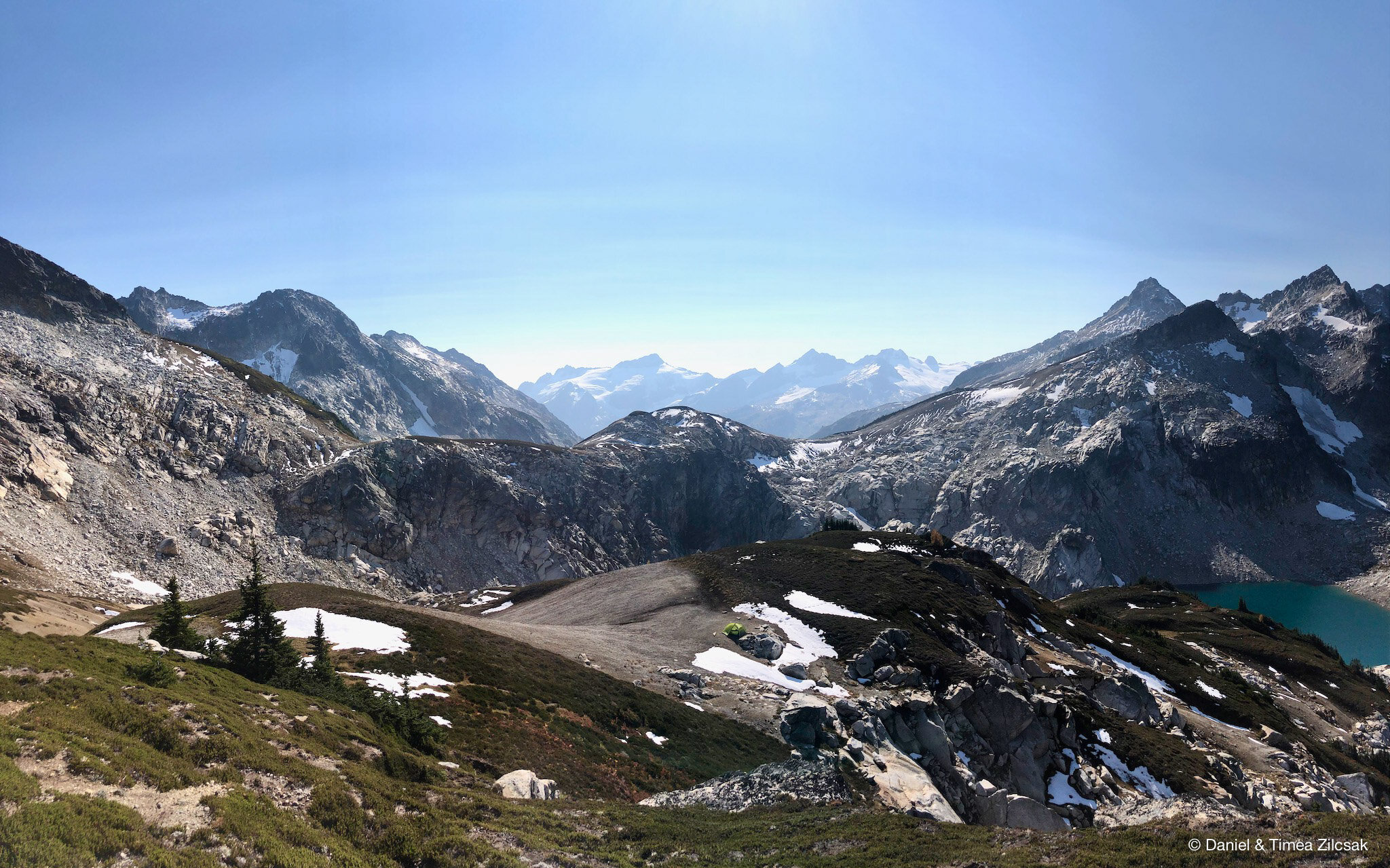 View of High Pass from the High Pass trail