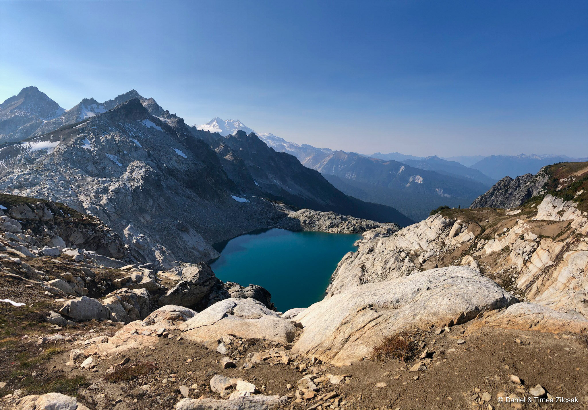 Triad Lake seen from High Pass
