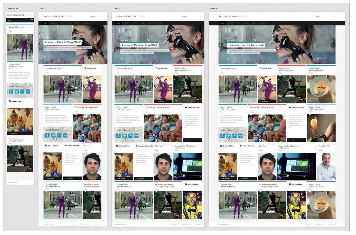 Finished screens