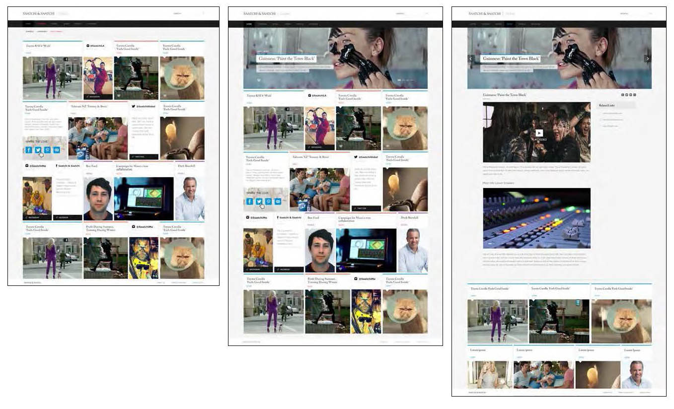 Finished screens
