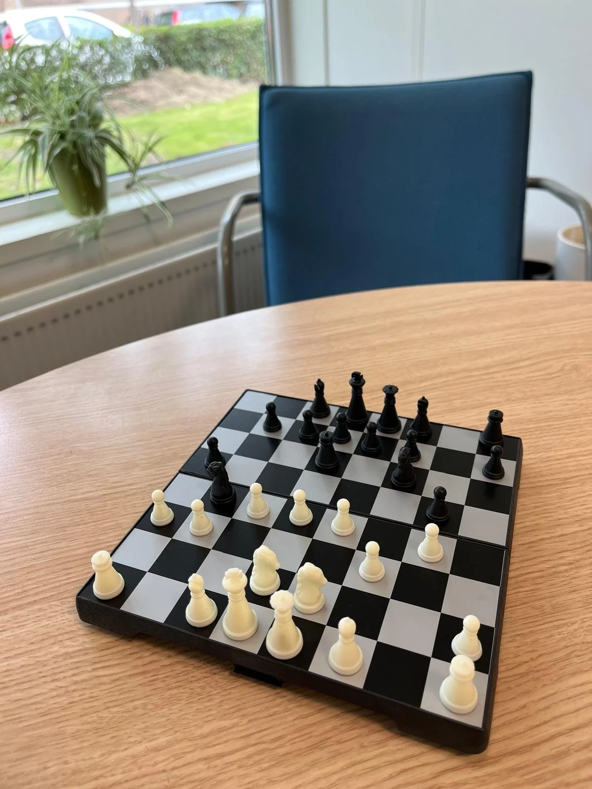 Schaken, het brengt me midden in mijn leerkuil!