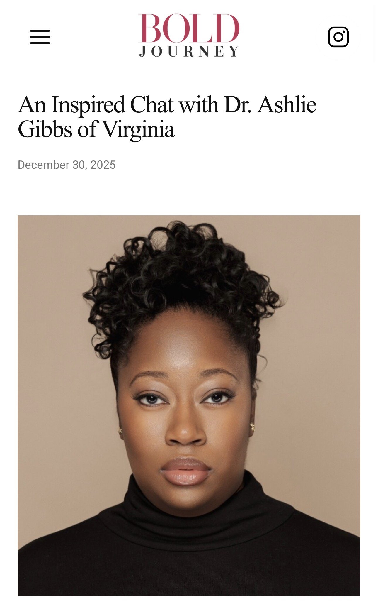 Author Interview with Bold Journey Magazine (2026)