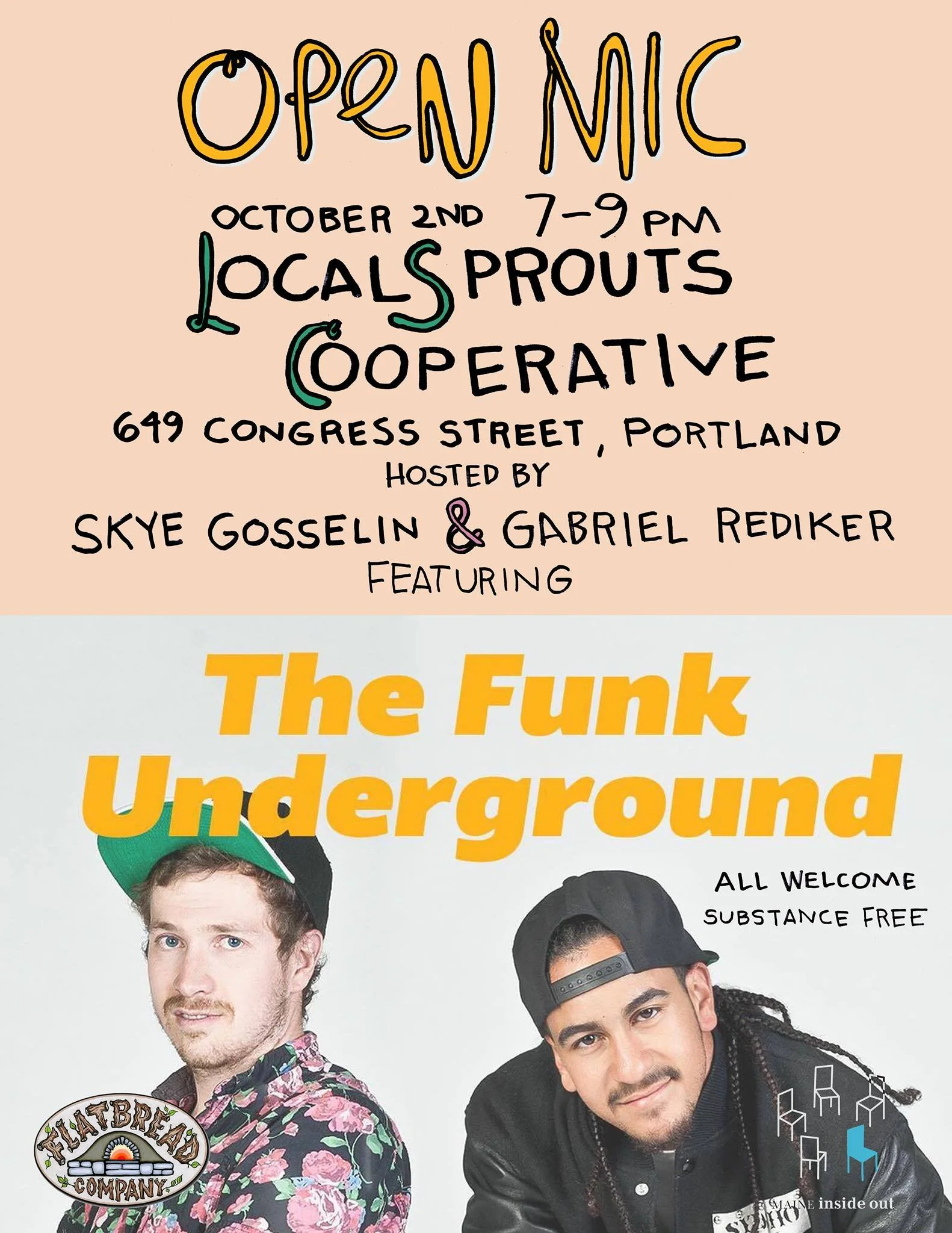 Maine Inside Out October Open Mic