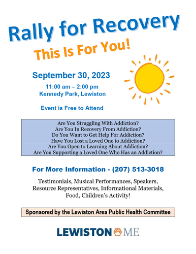 3rd Annual Rally for Recovery