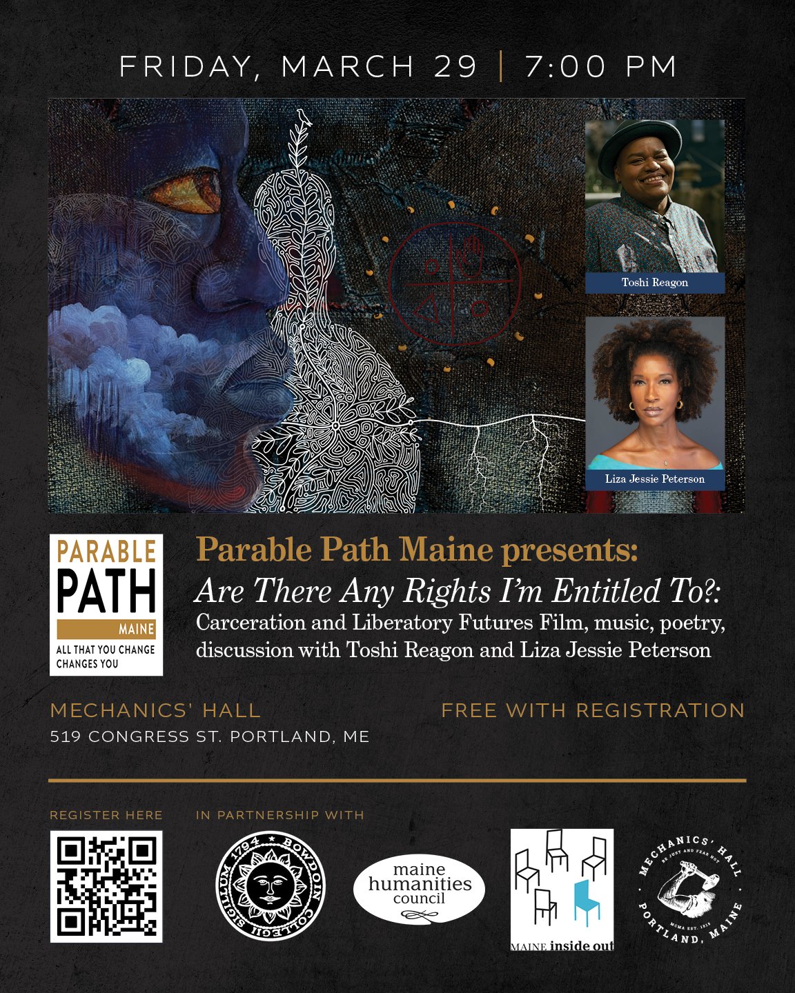 Film, Music, Poetry, Discussion with Toshi Reagon, Liza Jessie Peterson