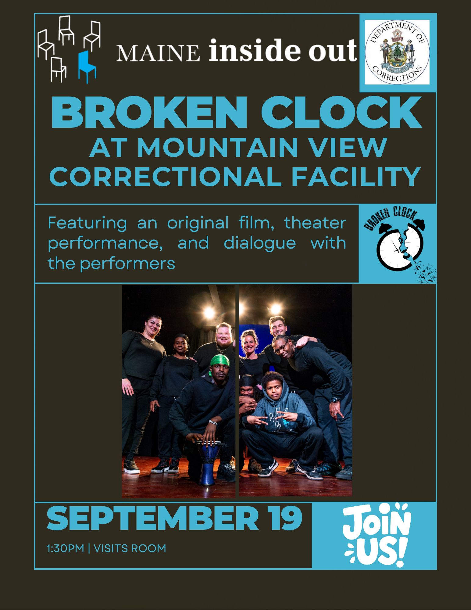 Broken Clock at Mountain View Correctional Facility (Not Open to Public)