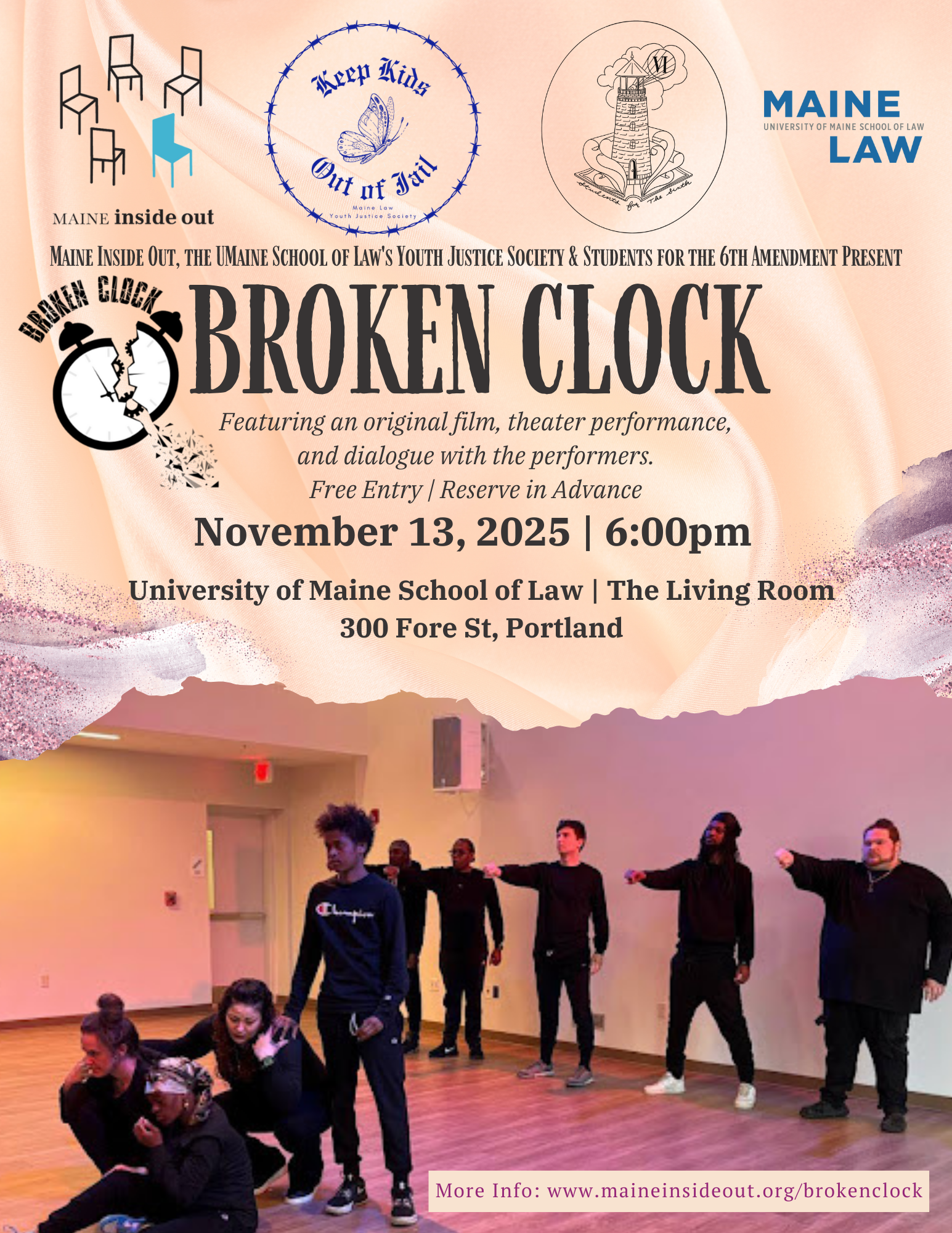 Broken Clock at University of Maine School of Law