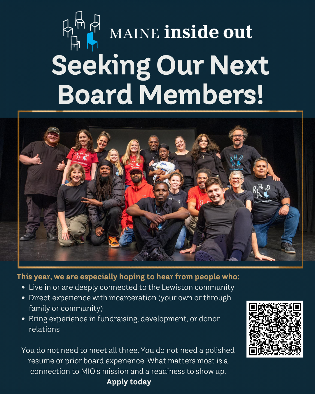We’re looking for our next Board members - could that be you?