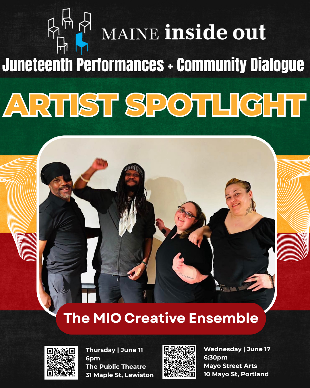 Juneteenth in Lewiston This Week + Half Way to Funding Goal!