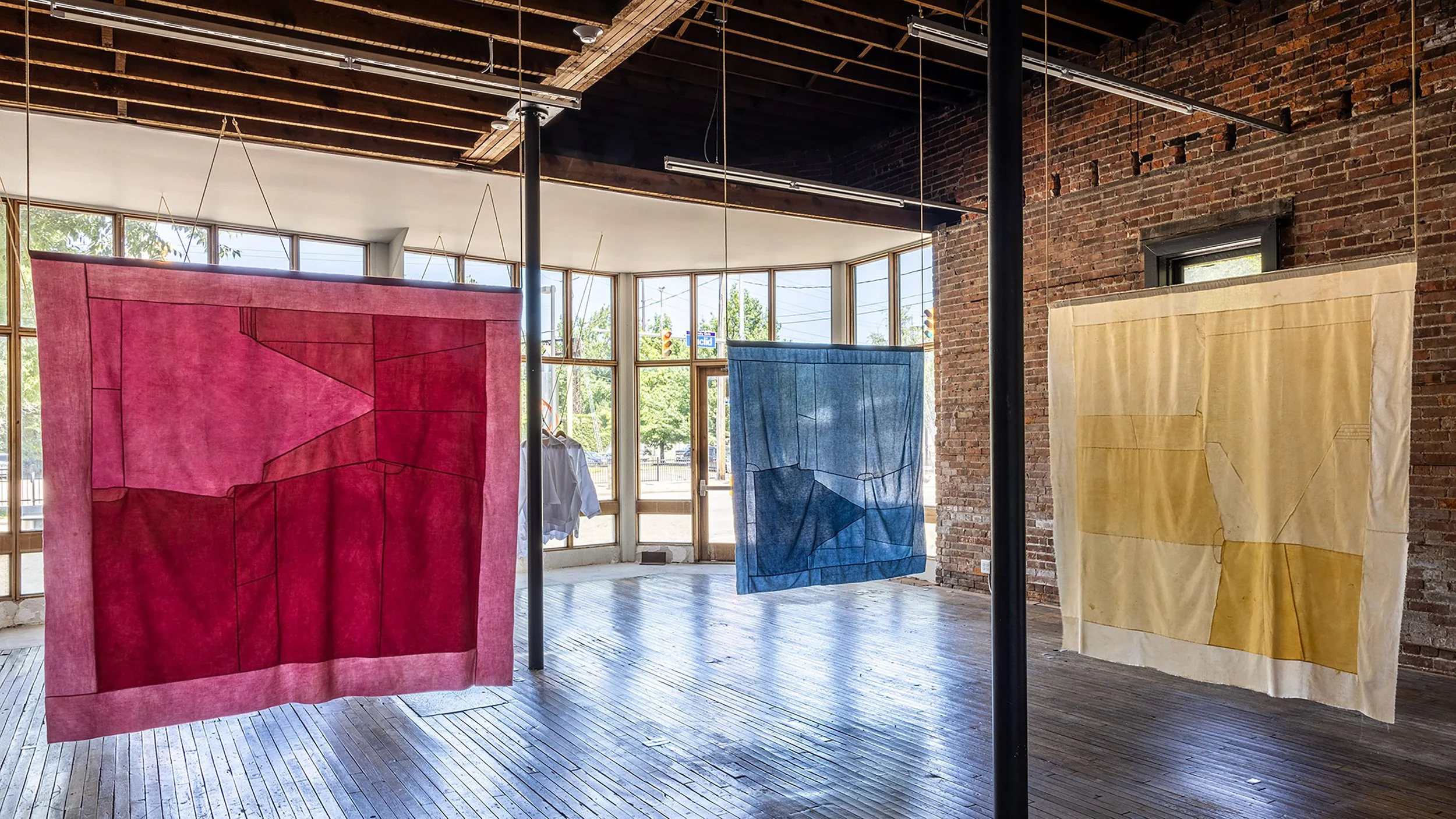  installation view of the exhibition,  Zero Waste Mothering  at The Sculpture Center in Cleveland, OH   Documentation: Jacob Koestler  