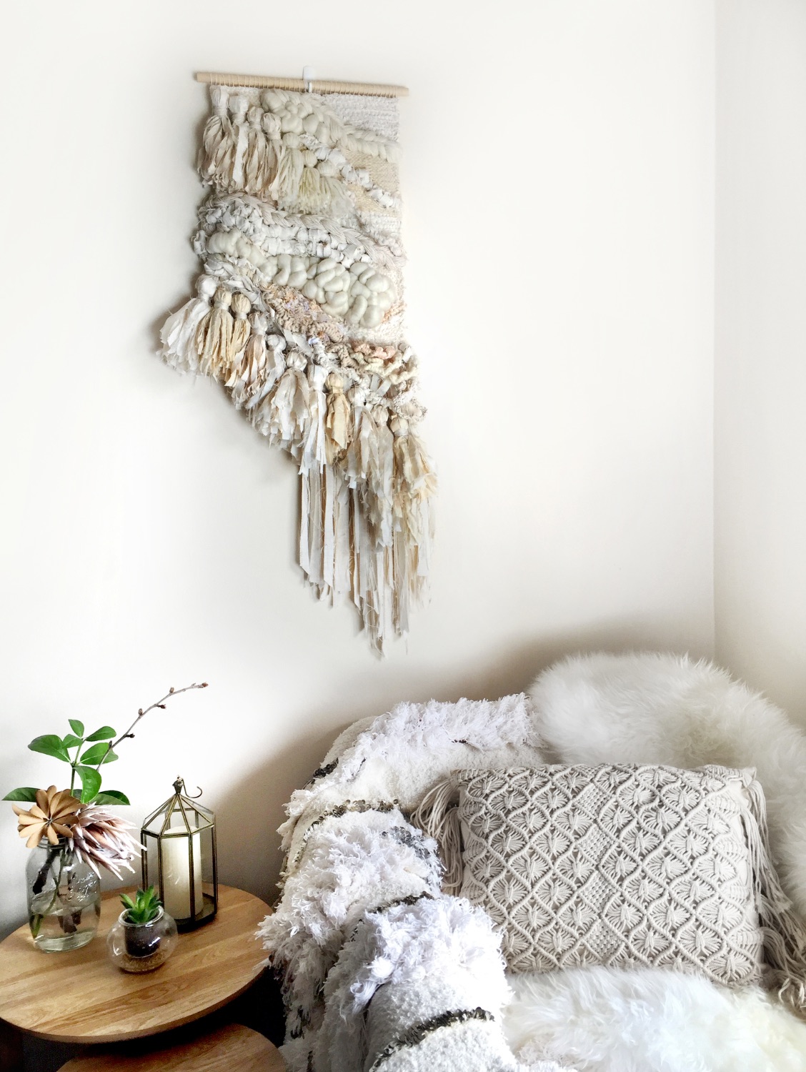 image via crossingthreads.co to shop their gorgeous macrame pieces go to their website