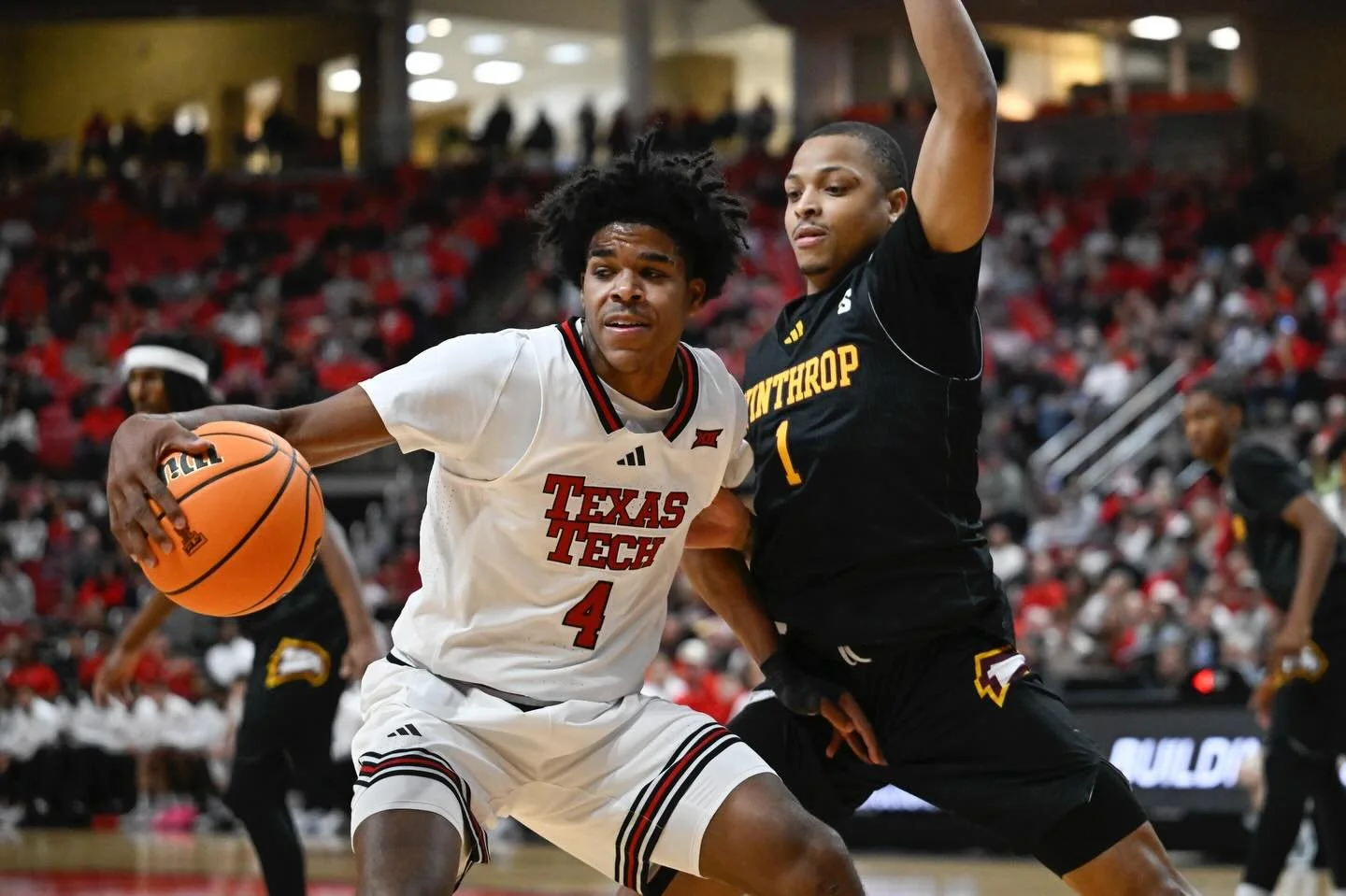 Winthrop at Texas Tech. 

📷 for @apnews
