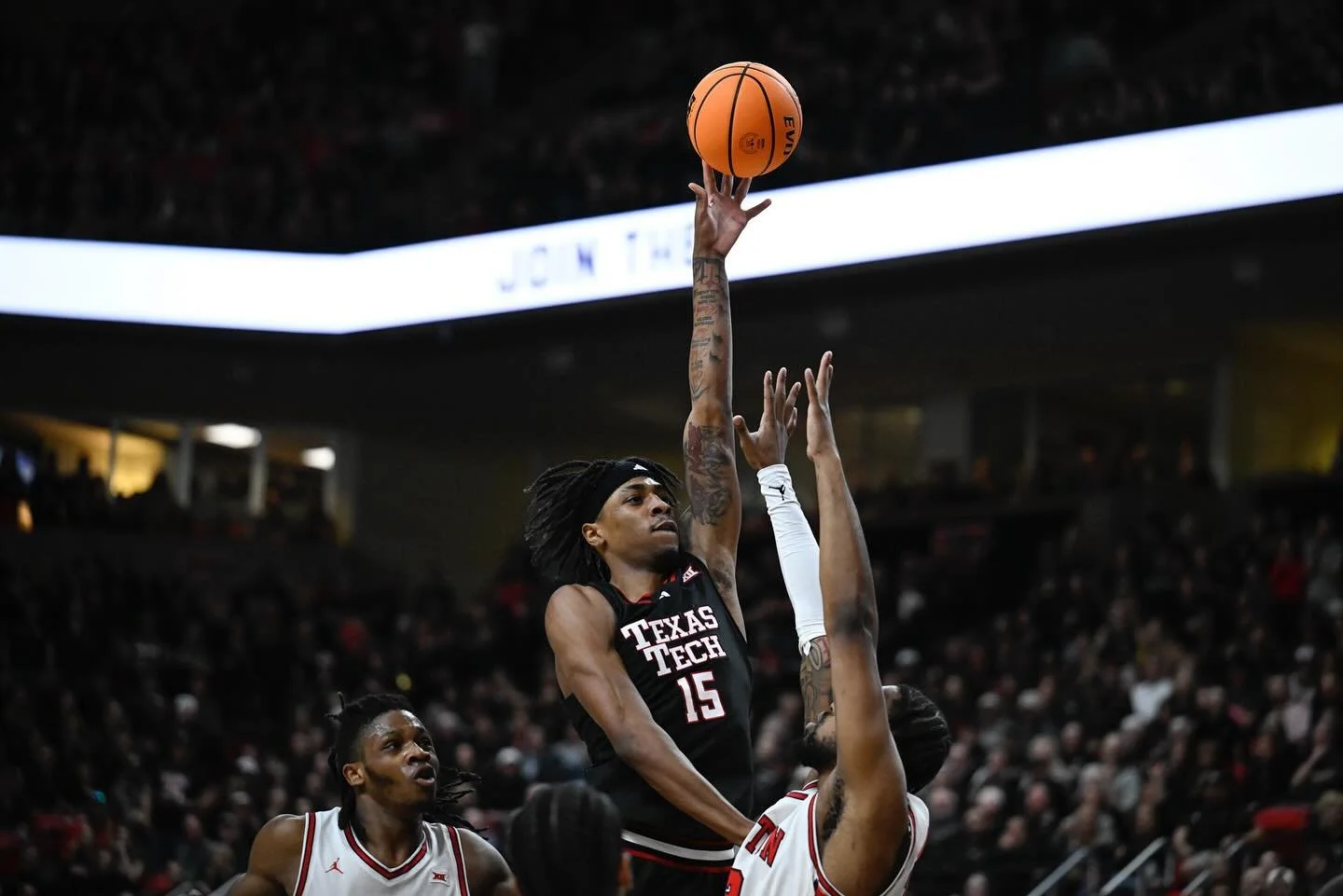 Late to the party but better late than never I guess. 

UH at Texas Tech. 

📷 for @apnews