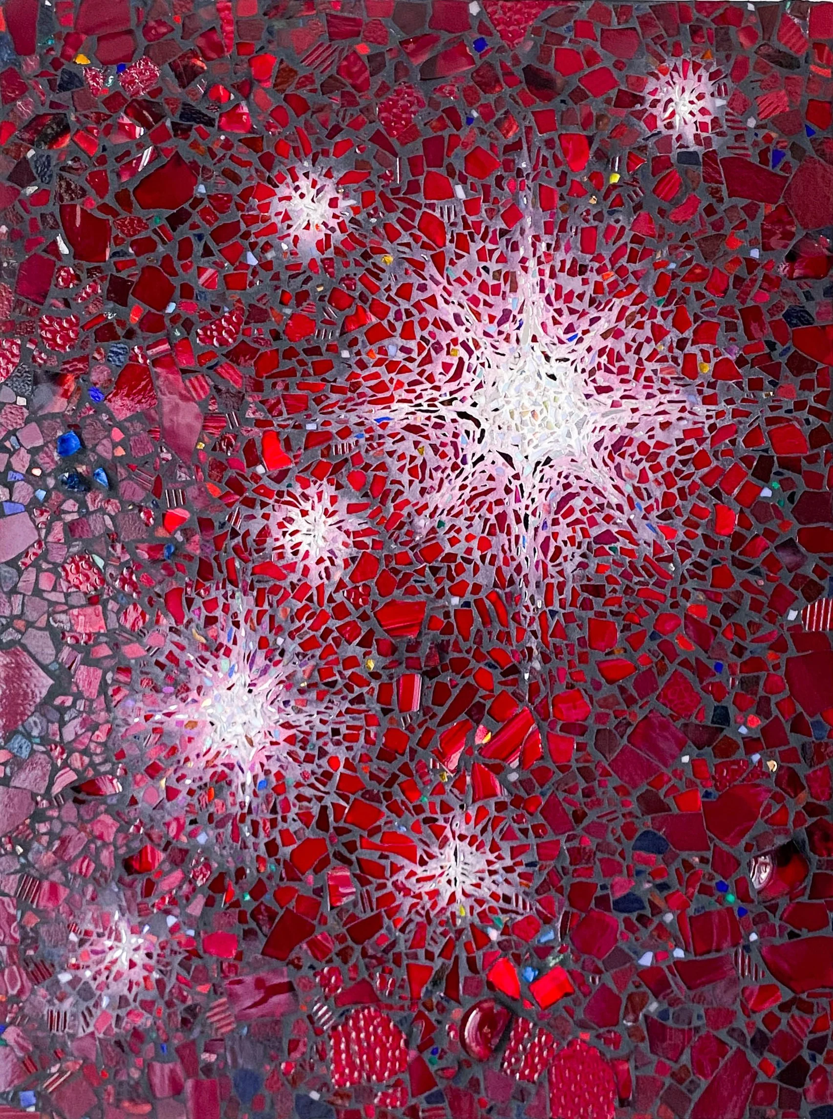 A Mouthful of Rubies — 18x24"