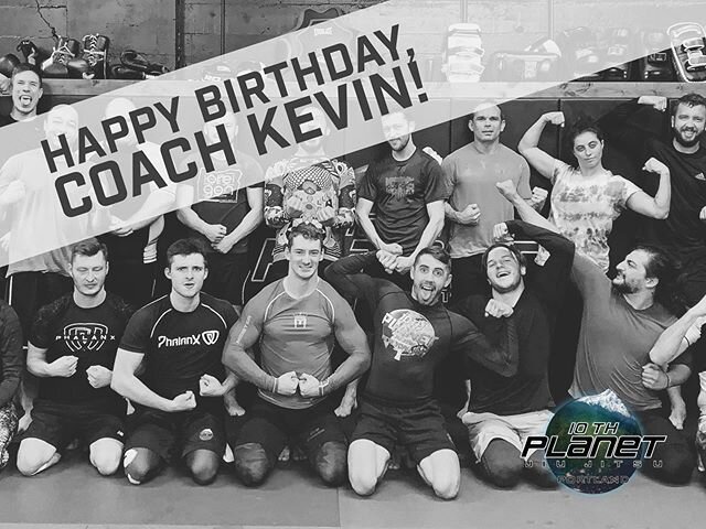 It&rsquo;s coach @kevinhughes10p&rsquo;s birthday today! Come celebrate with us on the mats! Fundies and All Levels - 6pm.

#happybirthday #10thplanetportland