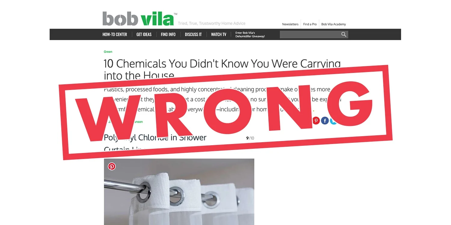 A Roundup of Junk Science Claims About Vinyl