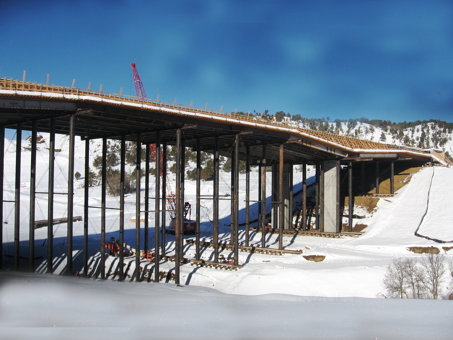 US-550 over US-160 Bridge - Durango, CO