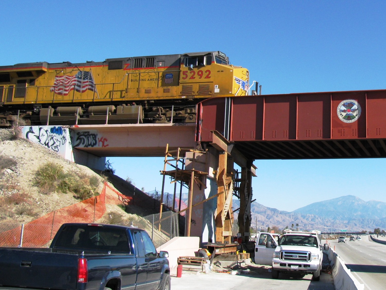 Muscoy Underpass Bridge - UPRR - San Bernardino, CA