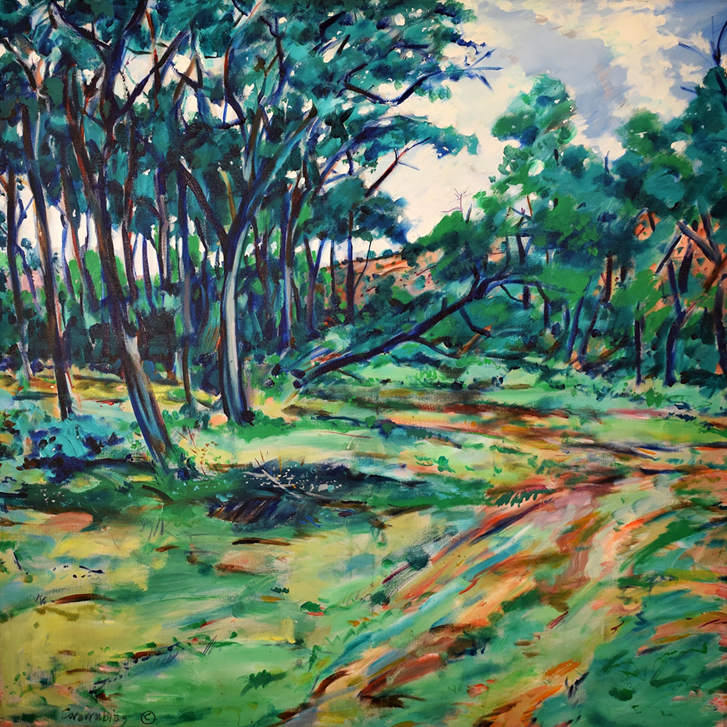 Orme Dugas, 1981; 48" x 48"