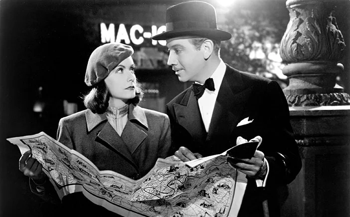 Greta Garbo Melvyn Douglas Ninotchka 1939.jpg