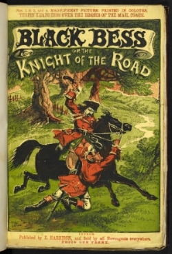 Front cover of Black Bess; or the Knight of the Road (1868-9). ( The British Library I Creative Commons)