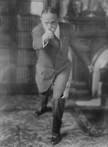 Billy Sunday, 1917. George Grantham Bain Collection, Library of Congress (Wikimedia Commons | Public Domain)