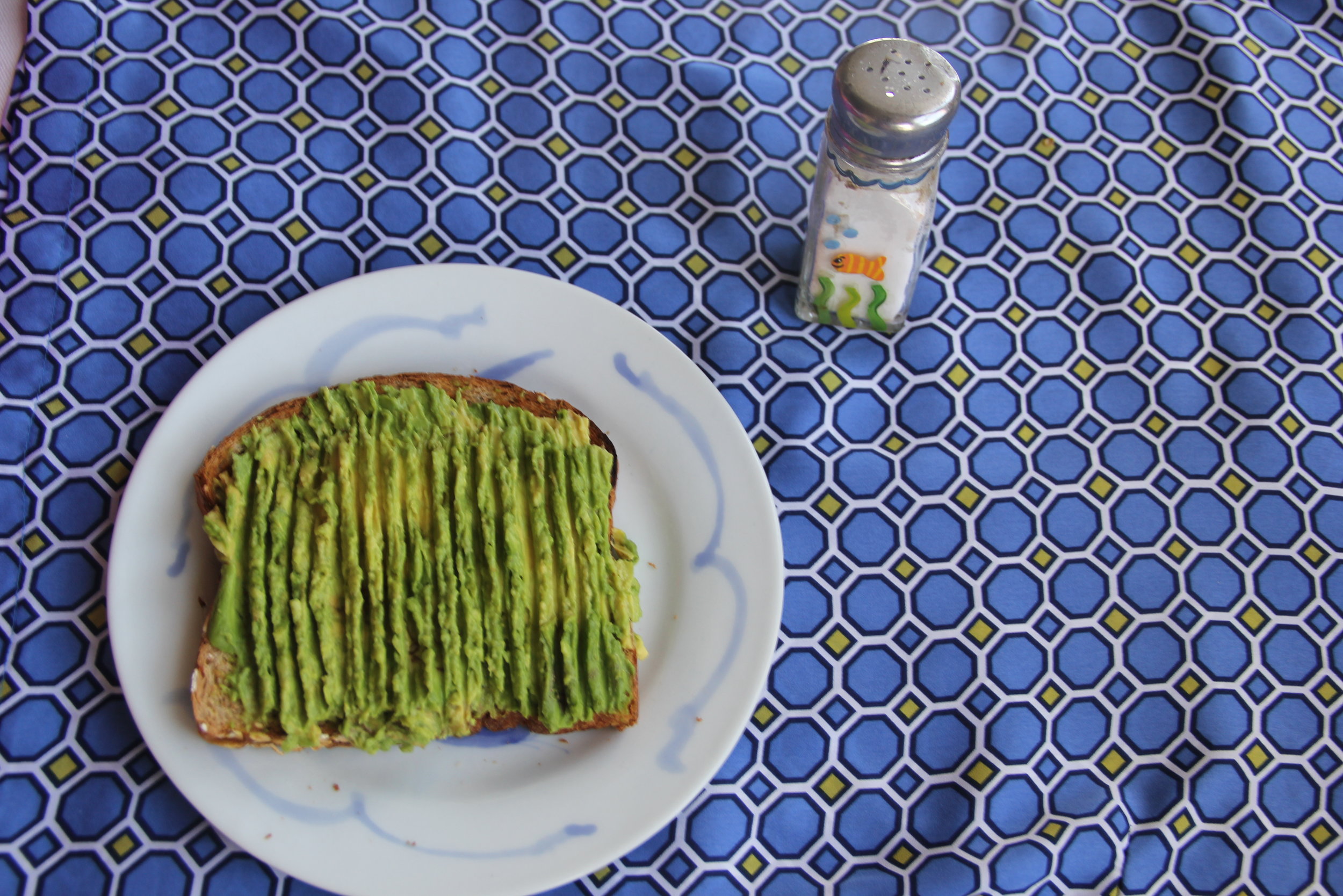 The minerals potassium, magnesium and calcium in the avocado offset the sodium content you are adding to make this avocado toast taste good. I don't worry about sodium when it's added to a plant food like this, because those minerals actually have the ability to displace it. Mind blown! 