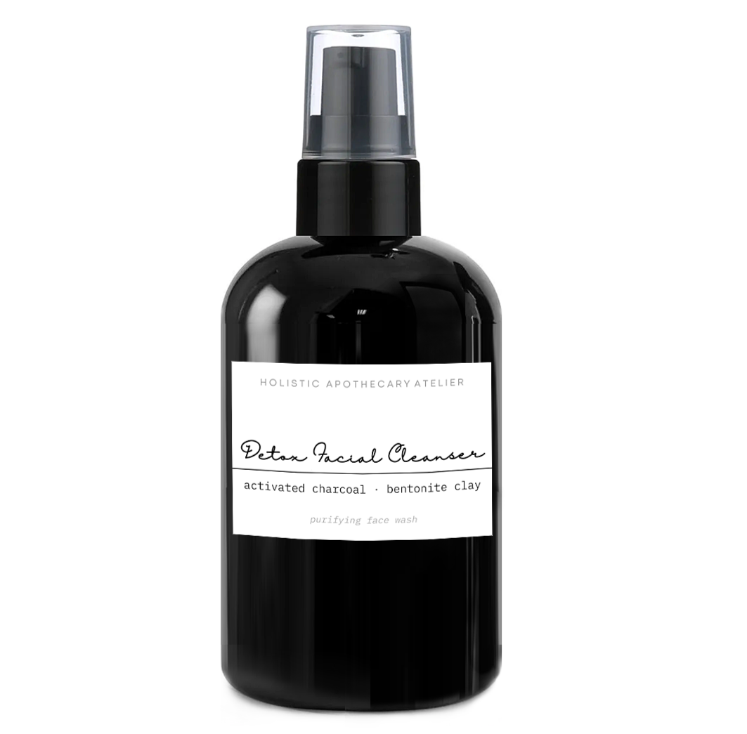 Detox Organic Face Wash Charcoal, Tea Tree & Castor Oil