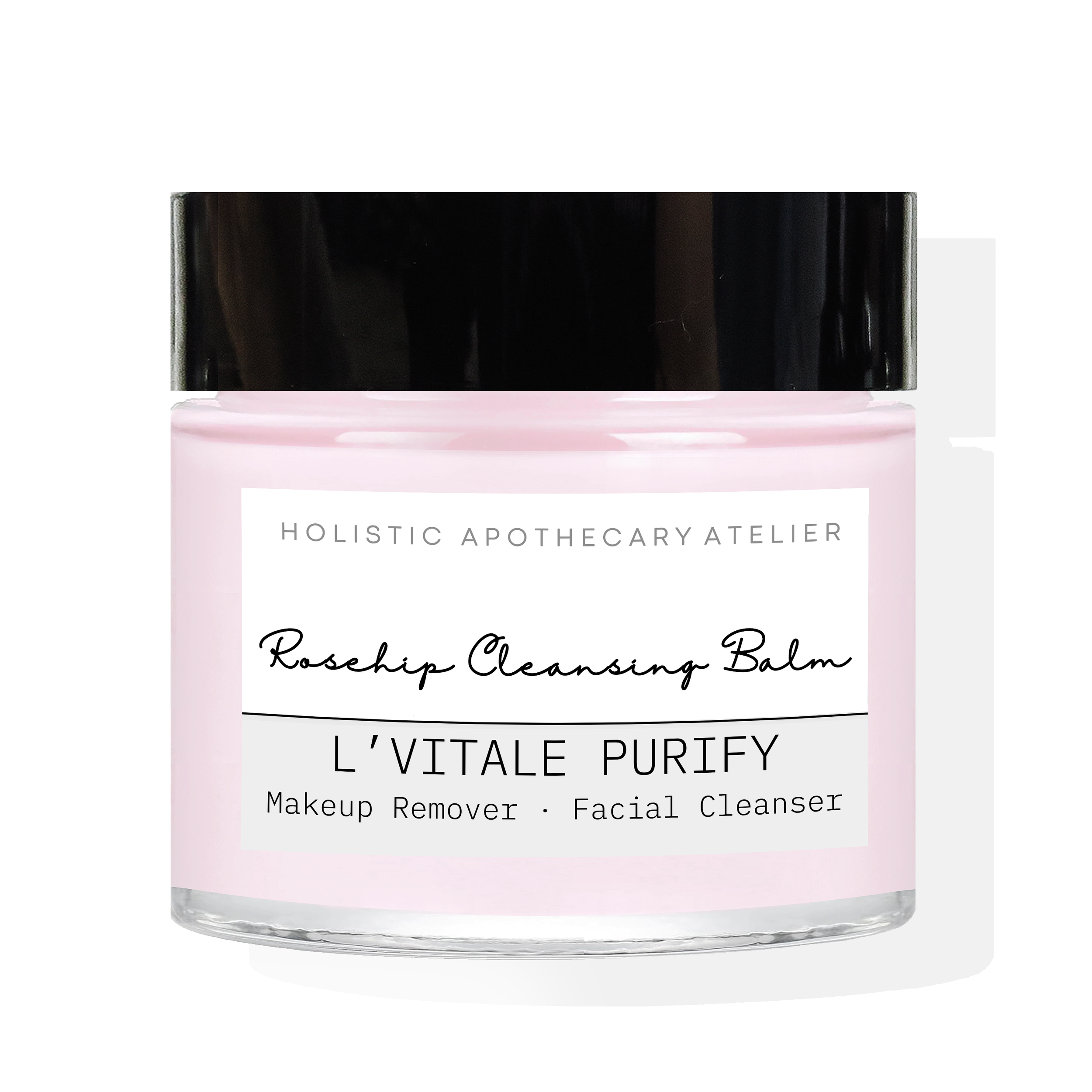 Organic Rosehip & Coconut Oil Face Cream Cleanser Makeup Remover Balm