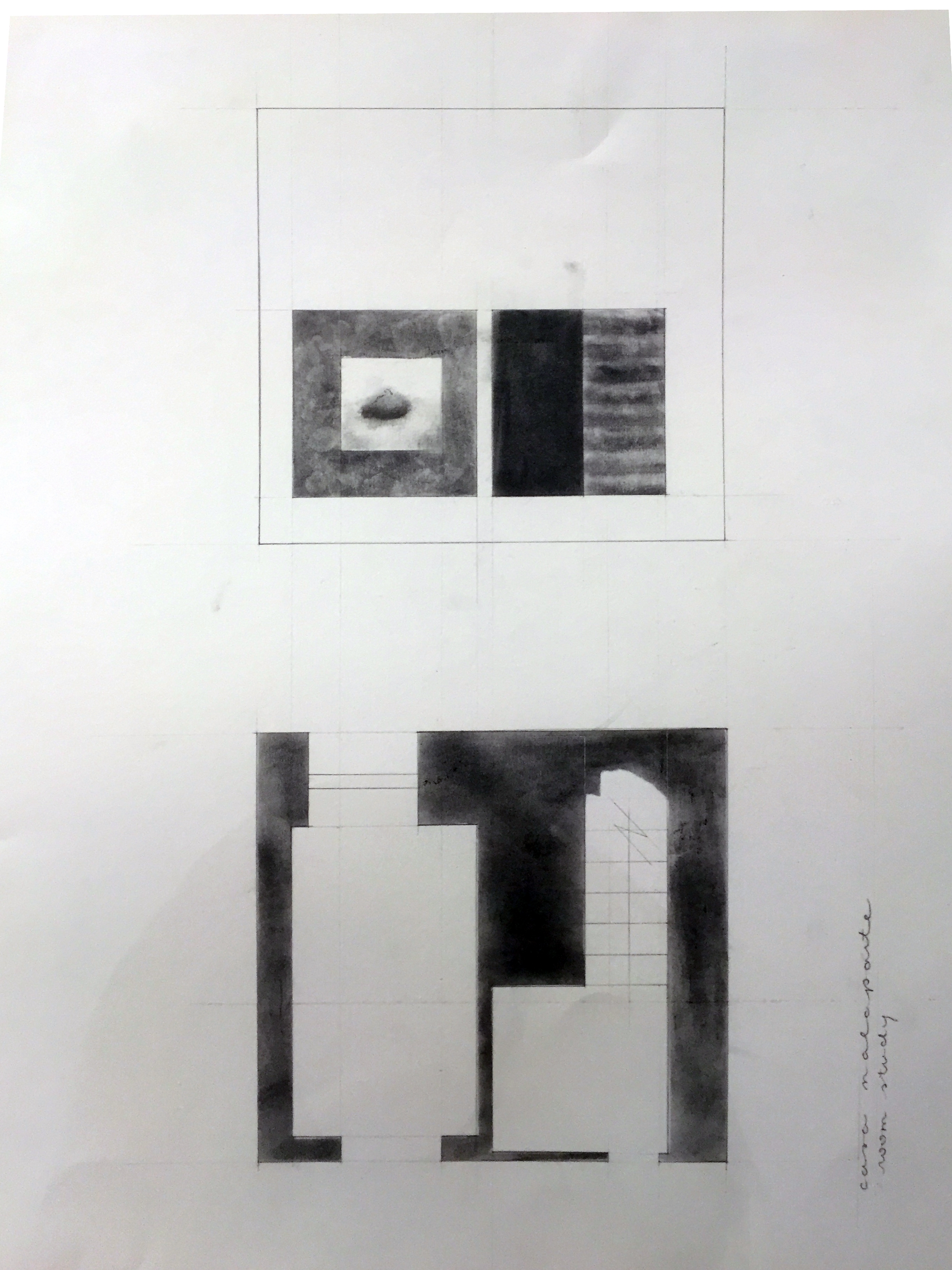 Plan and Section, Concrete House
