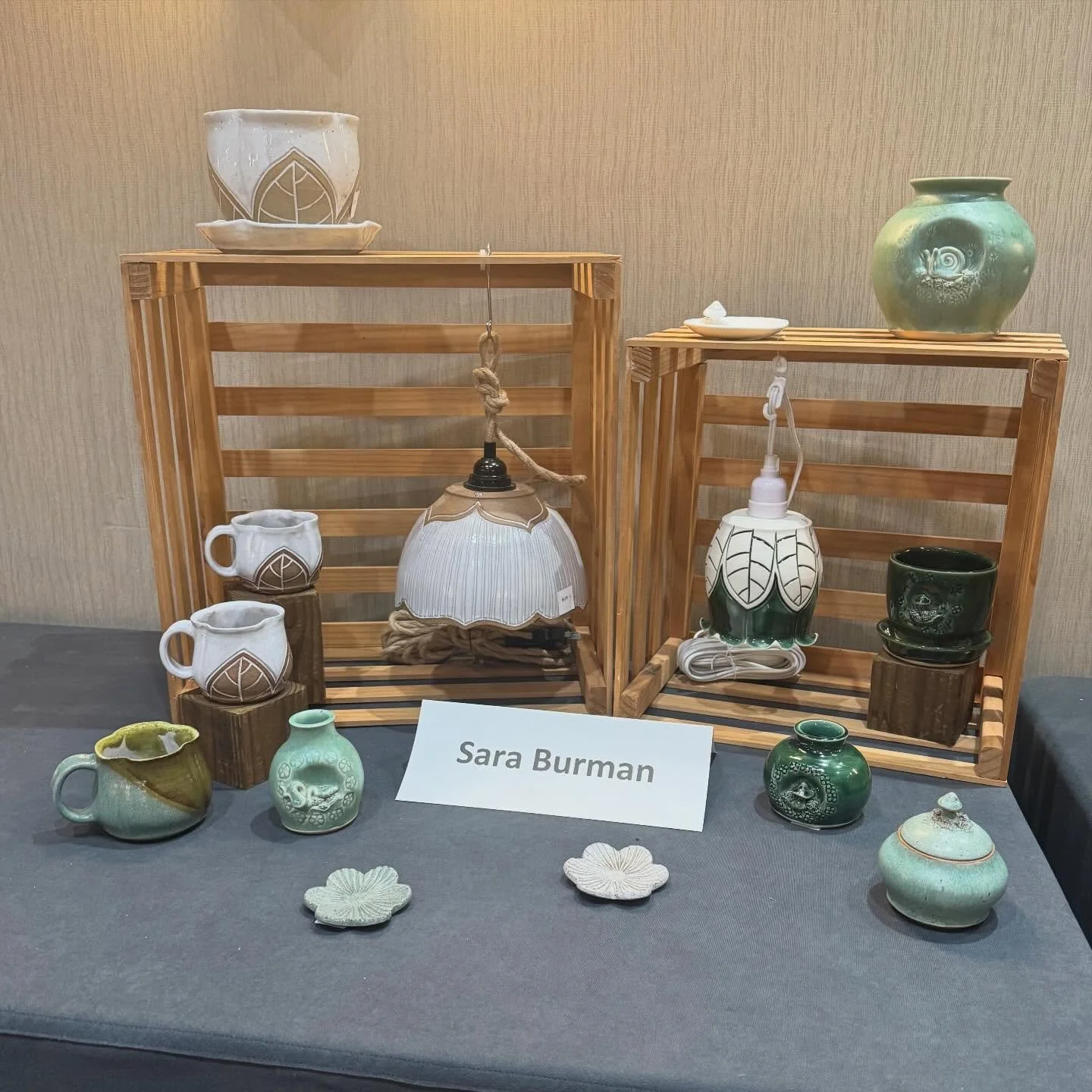 Hey guys I got a new name!! Same pots, same logo, just a newly married gal all in love and stuff 🥰 Also come see all the pots at the @alabamavisualartsnetwork AL Clay Conference this weekend!! You don&rsquo;t have to be a conference attendee to see 