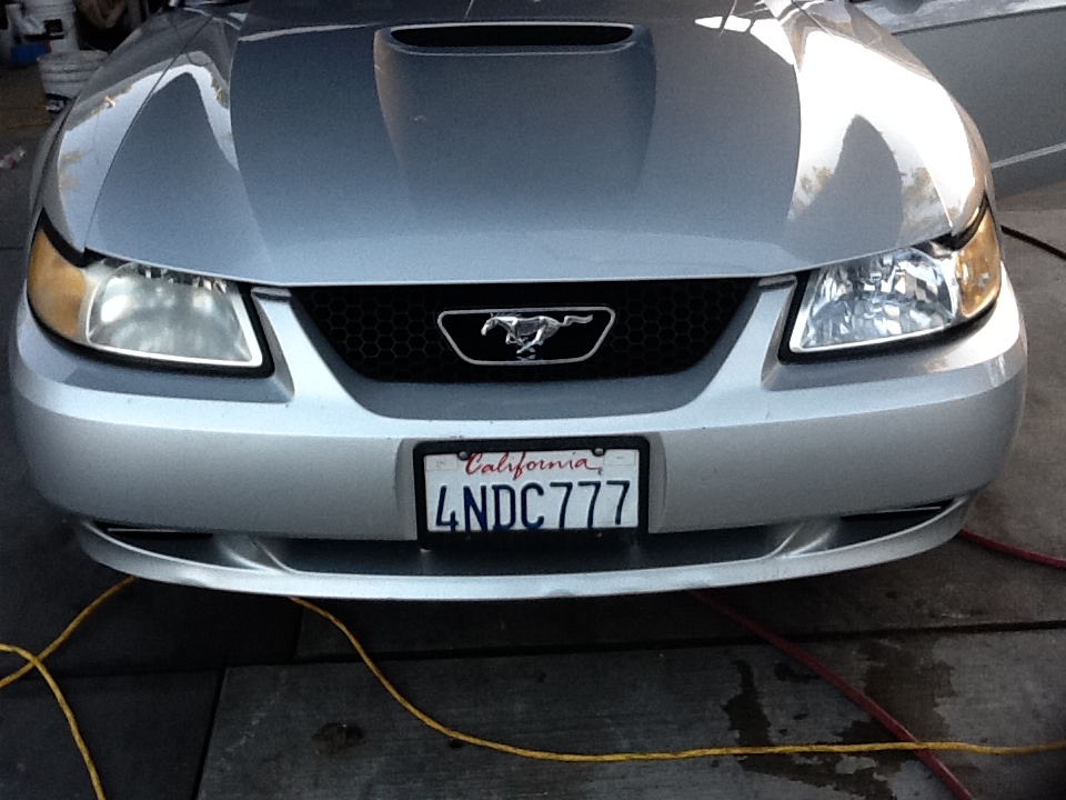 Ford Mustang Headlight Restoration