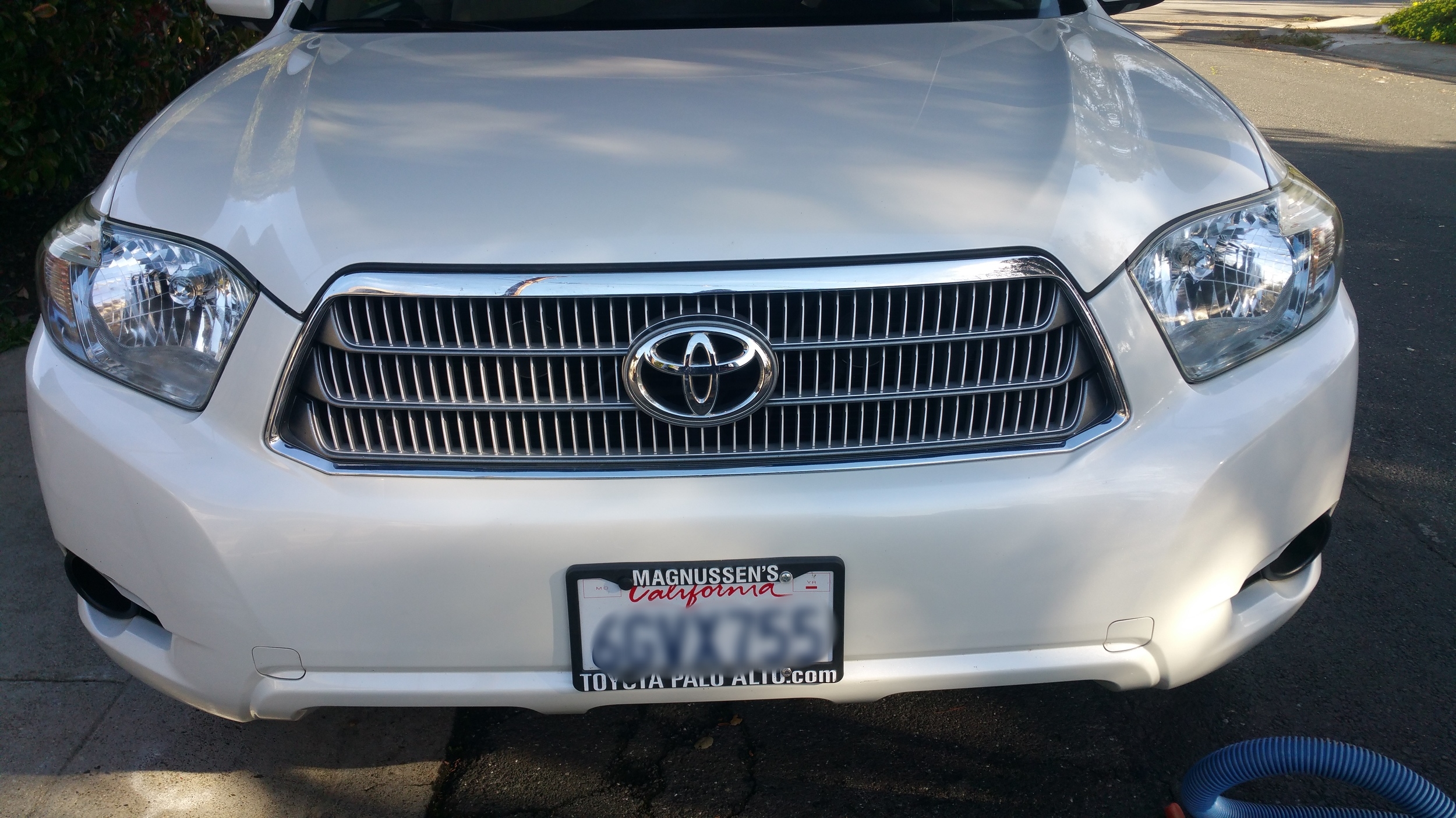 2009 Toyota Highlander Headlight Restoration After