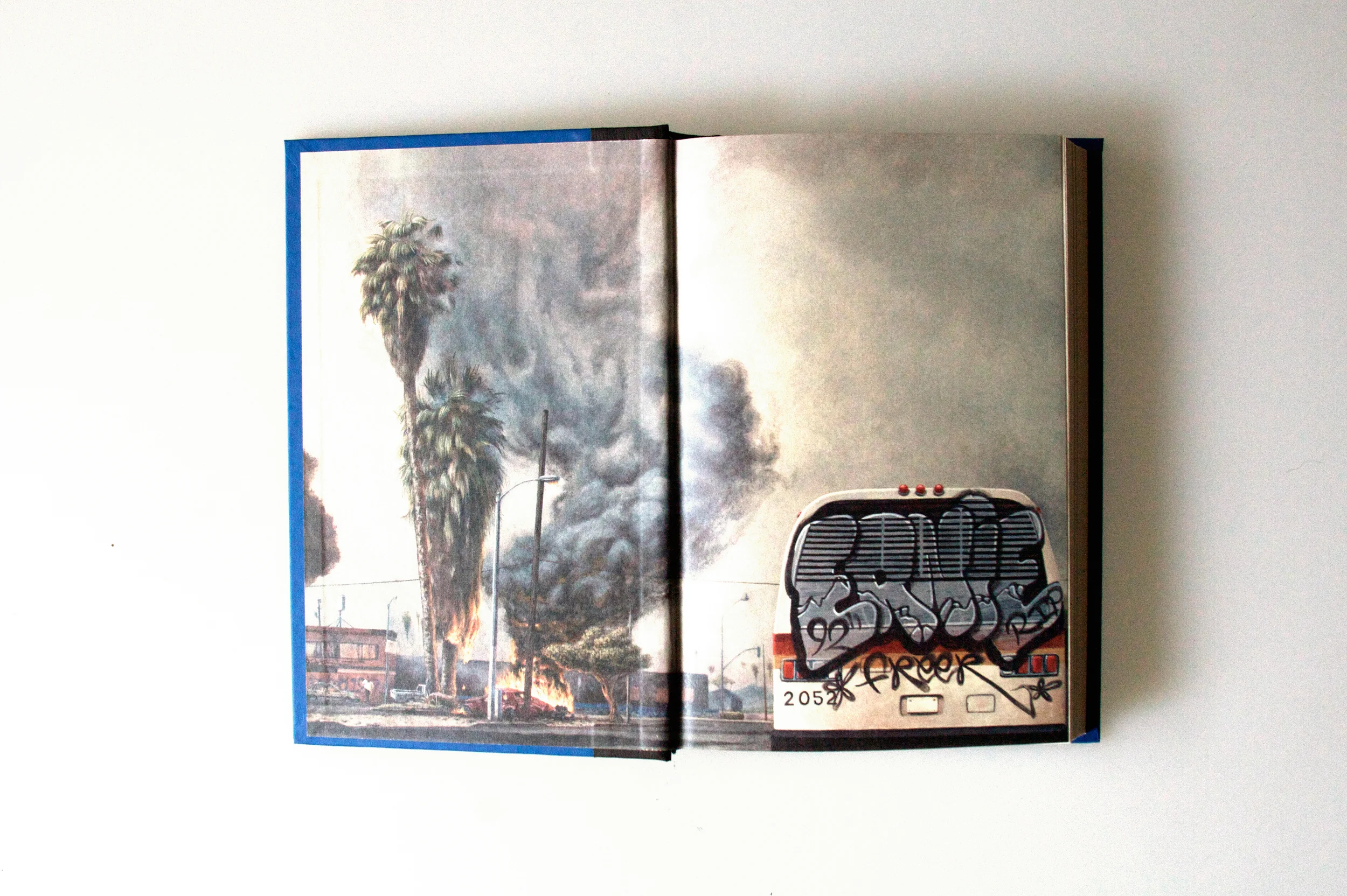 All Involved Hardcover Endpages for Ecco (HarperCollins USA). Initial Concept & Commission. Painting by Evan Skrederstu with Steve Martinez, 2015