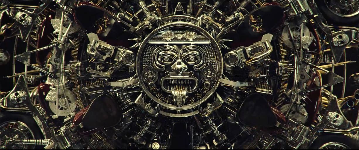 <b>Mayans MC teaser</b>I designed and layed out this metal behemoth for this teaser for FX Network's Mayans MC. Additionally I did custom painting and ZBrush work, featured in the teaser.